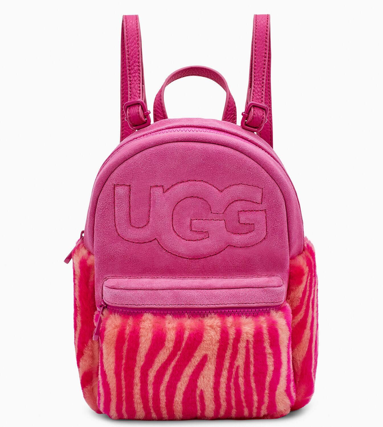 UGG Suede Dannie Ii Mini Backpack Sheepskin in Pink - Lyst