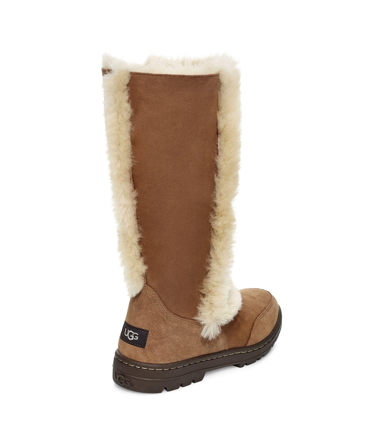 UGG Fur Sundance Ii Reivival Sheepskin Knee-high Boots in Chestnut (Brown)  - Save 33% - Lyst