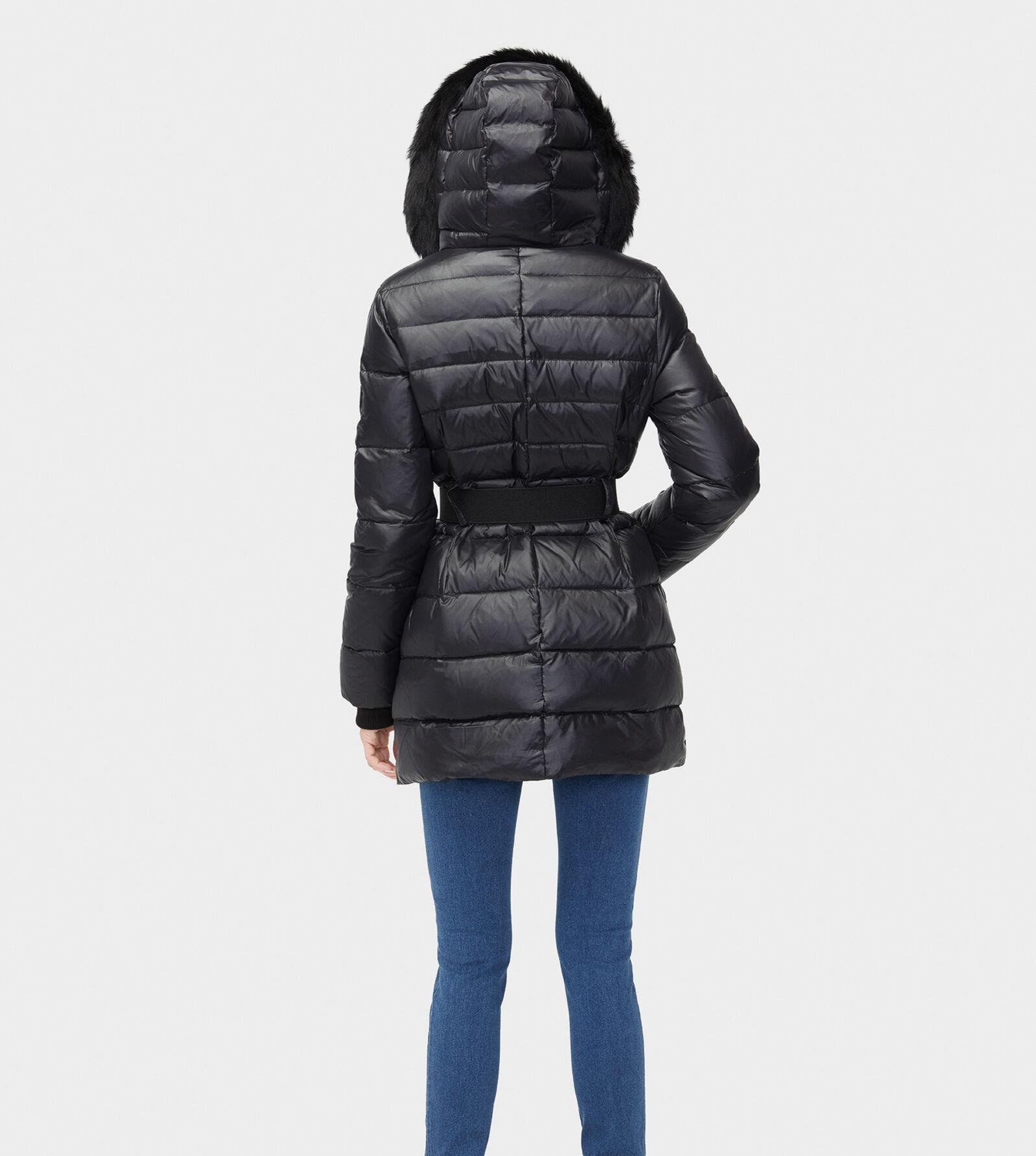 ugg belted down parka