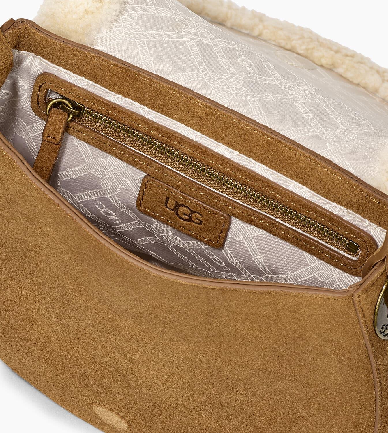 ugg crossbody bolsa chestnut