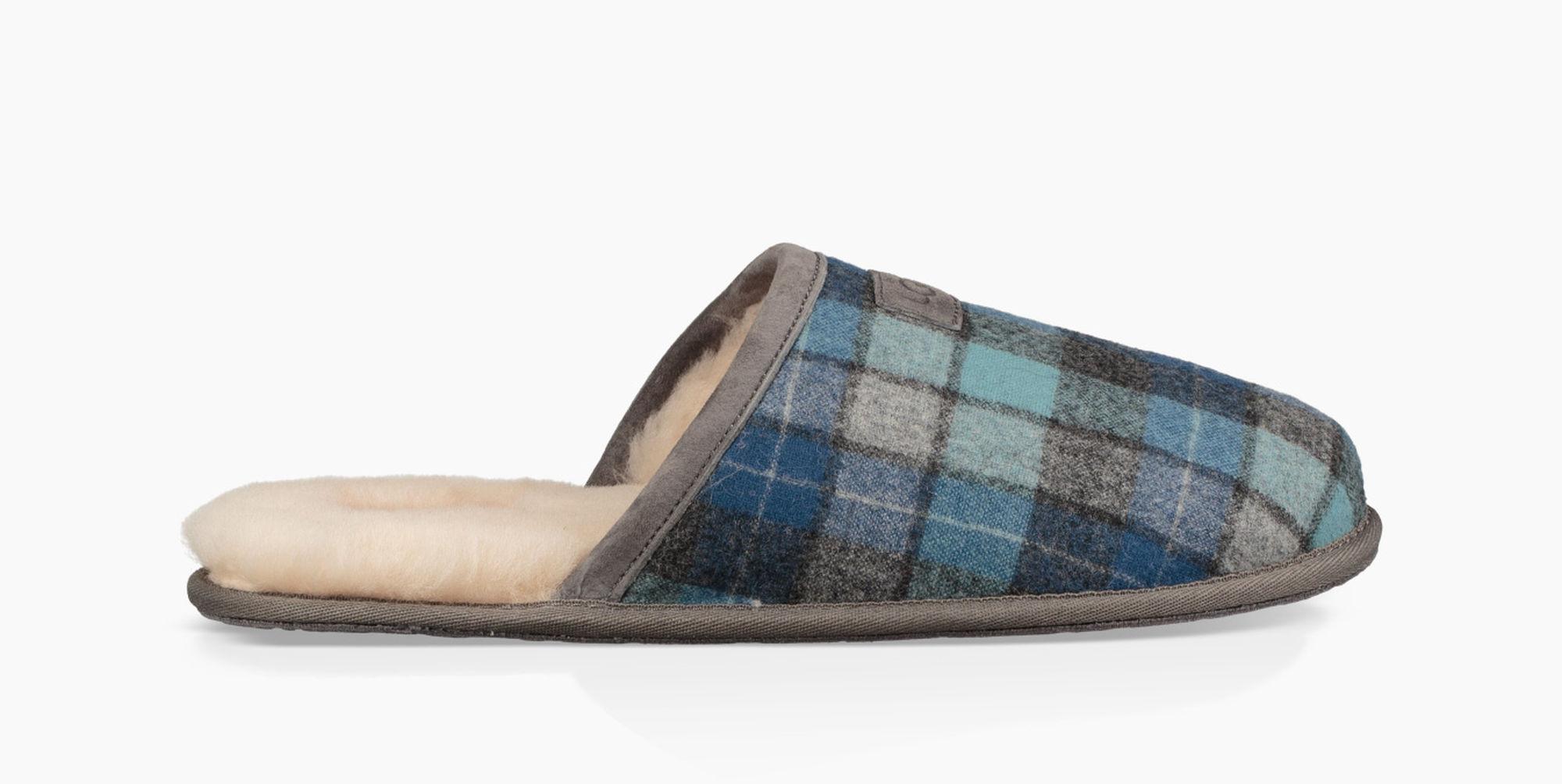 mens plaid ugg slippers