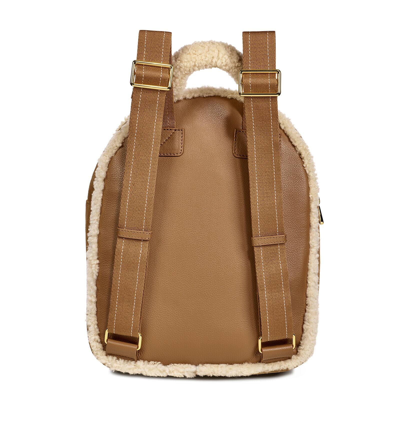 UGG Dannie Sheepskin Backpack in Brown | Lyst