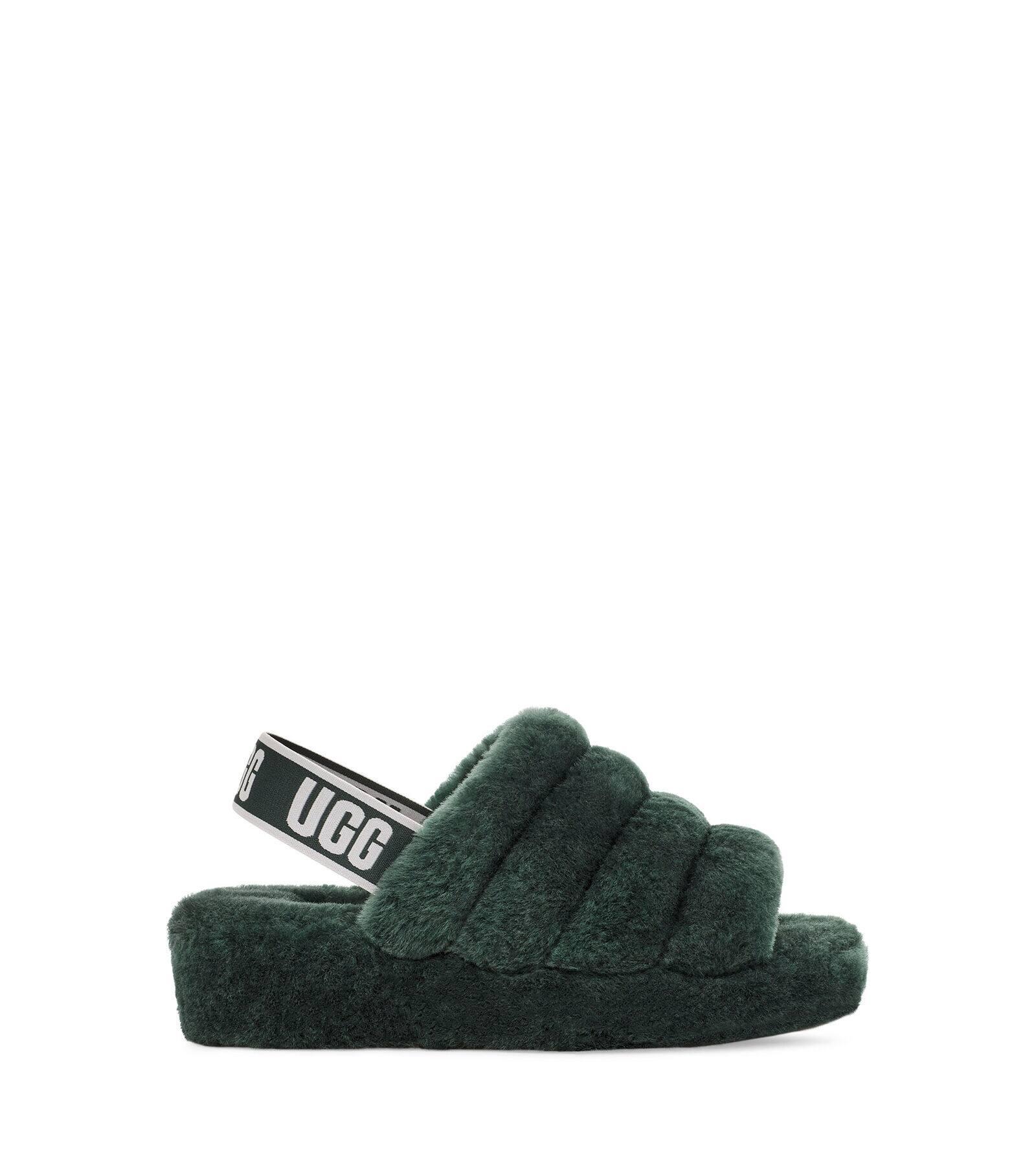 Ugg fluff yeah highland green Clearance