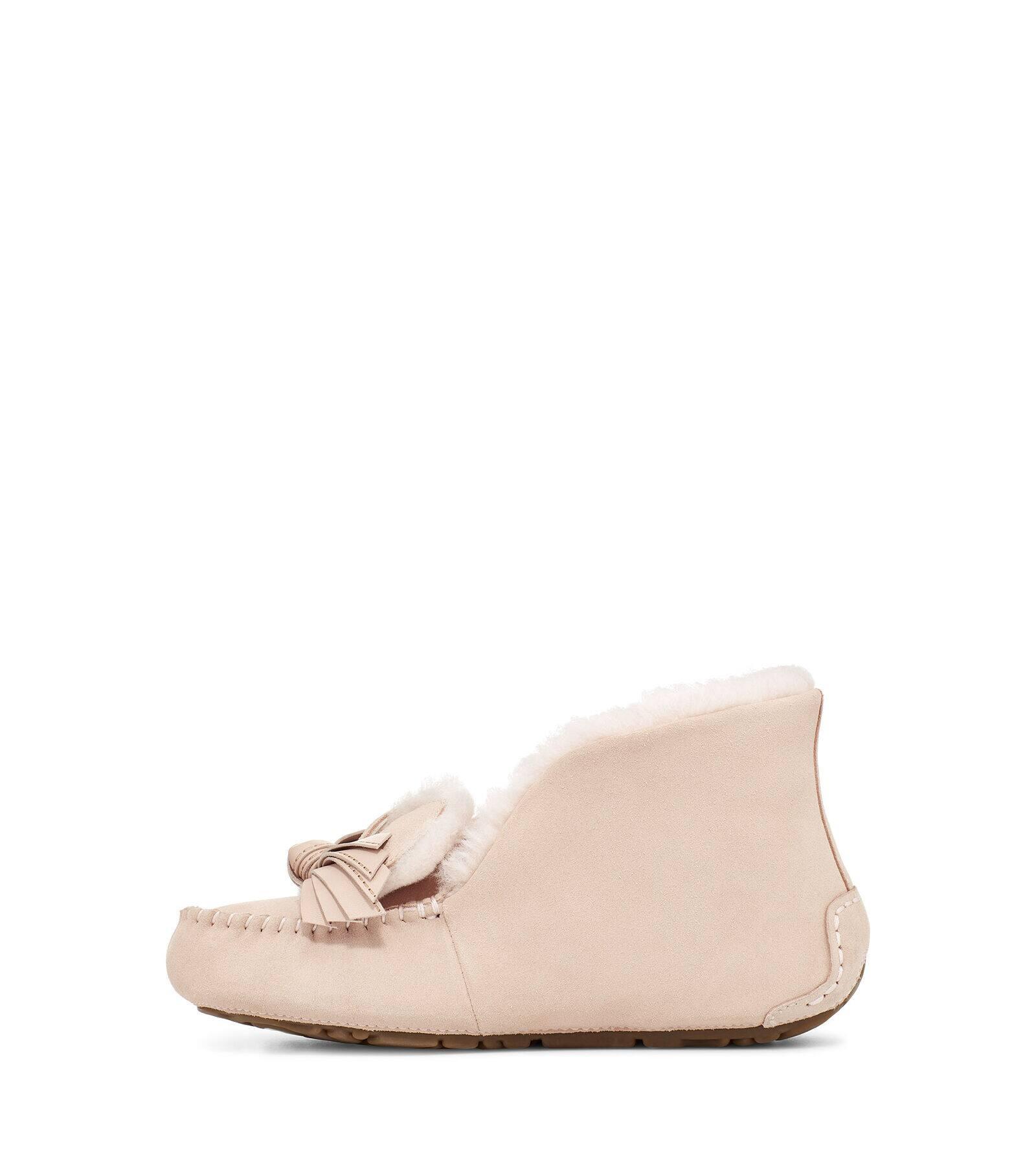 ugg women's alena suede and wool slipper moccasin