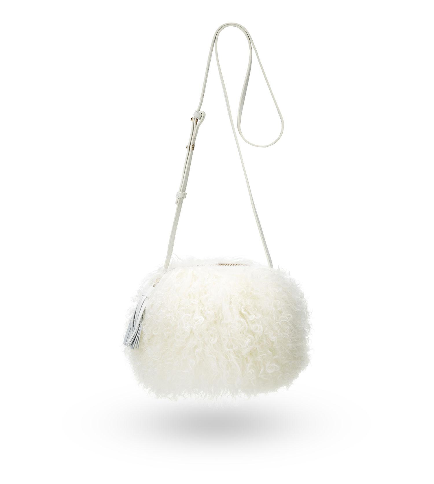 Lyst Women's White Mongolian Pom In Crossbody Ugg qCrUqxZ6