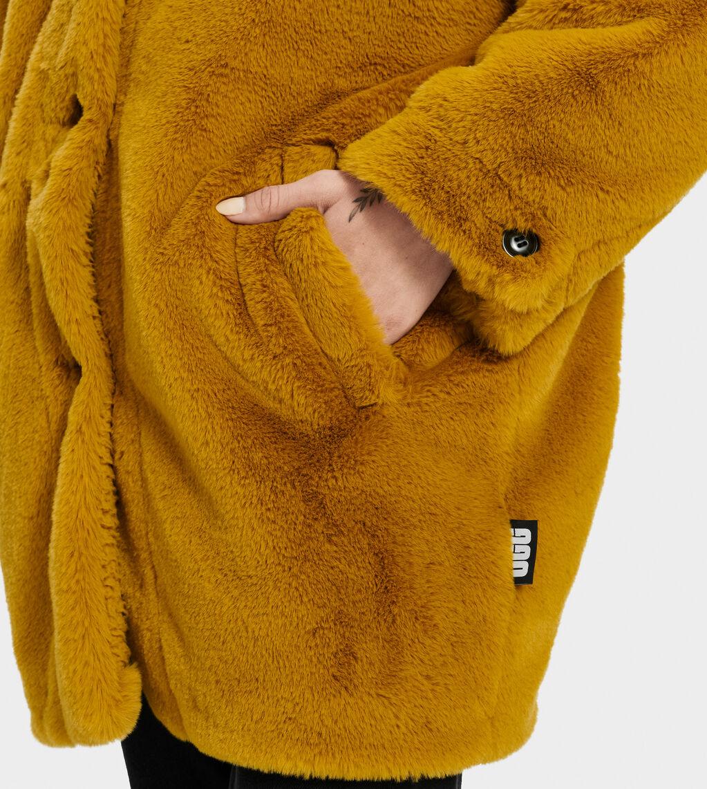 UGG Nori Oversized Coat- Faux Fur in 