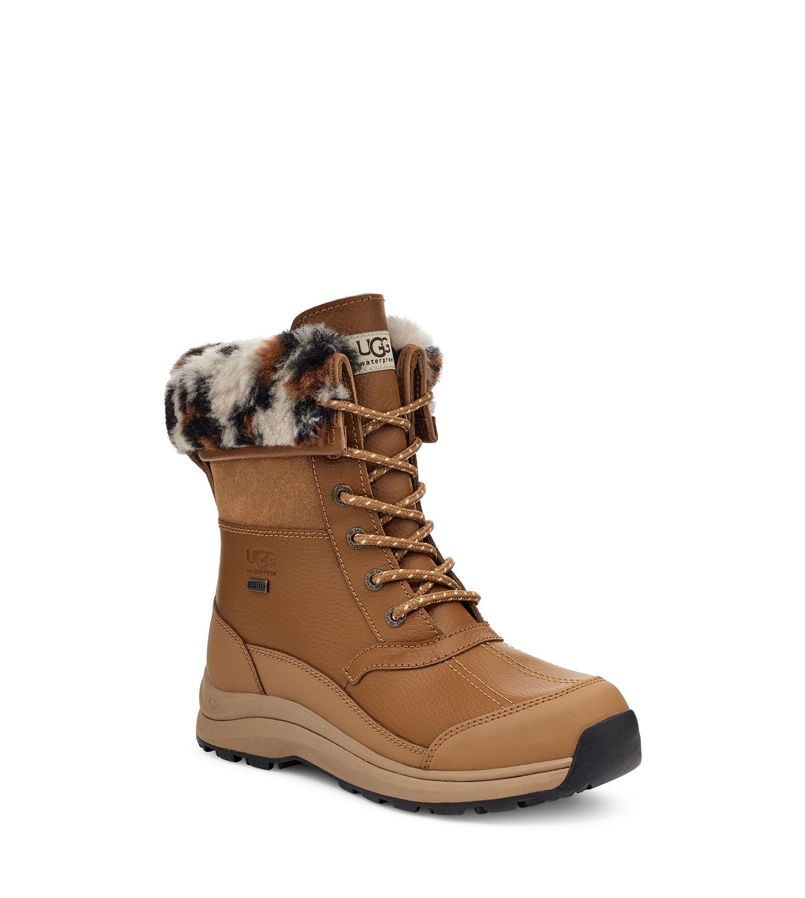 ugg combat boots brown