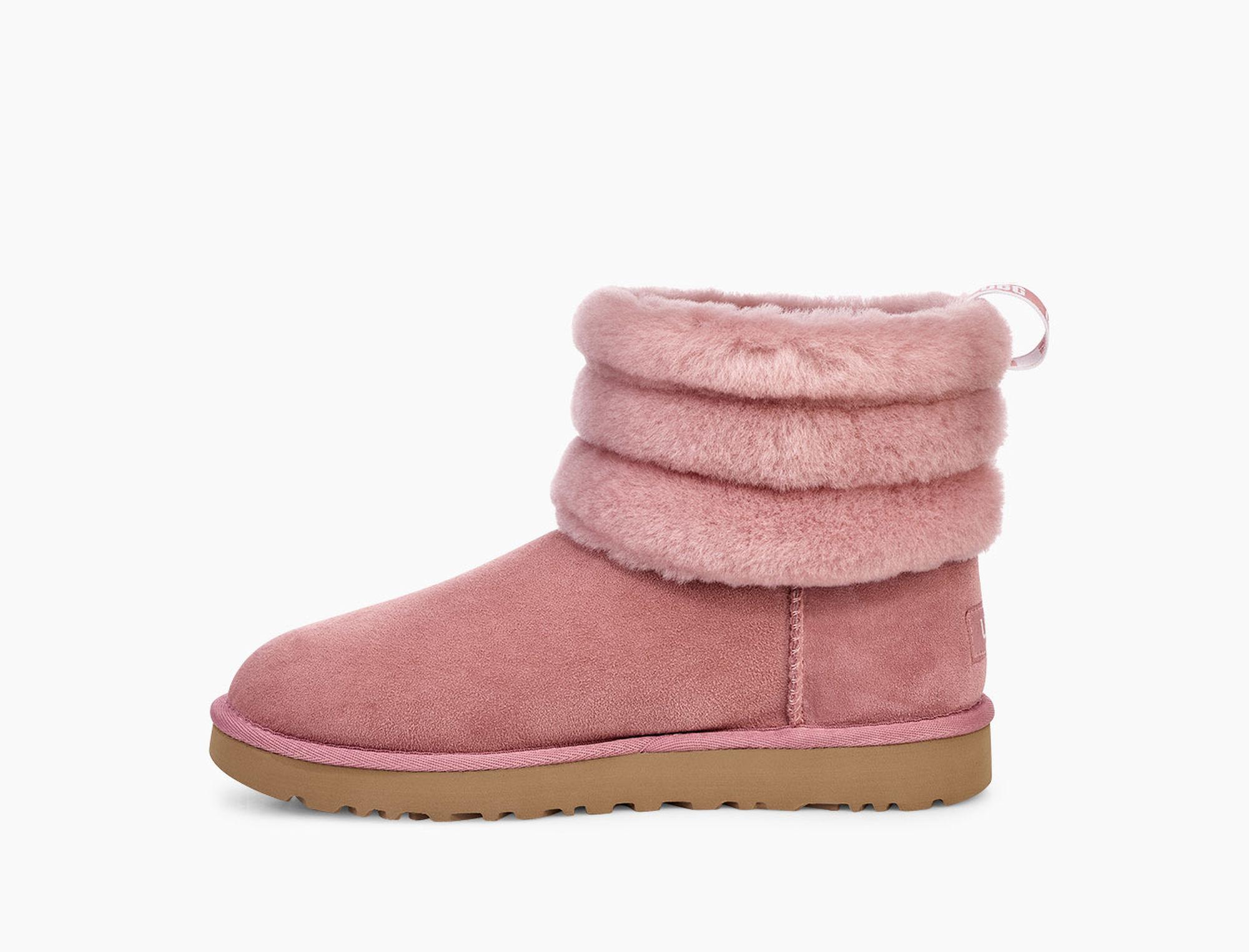 UGG Suede W Fluff Mini Quilted Lantana 