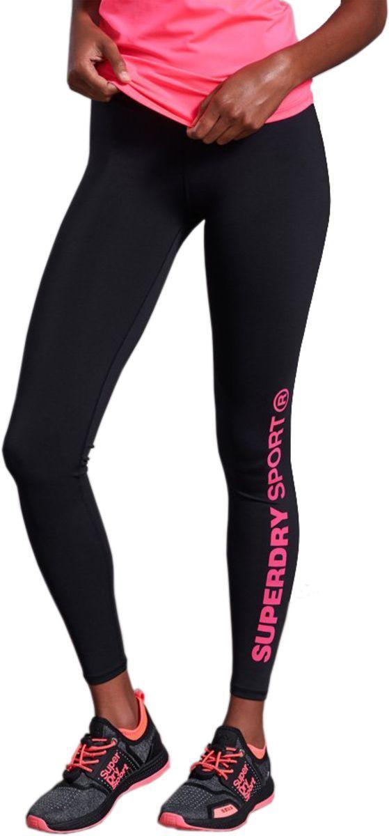 Superdry Core Essential Leggings, Text 