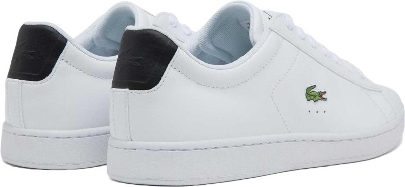 Lacoste Carnaby Evo 0121 2 Sma Leather Trainers in White for Men - Lyst