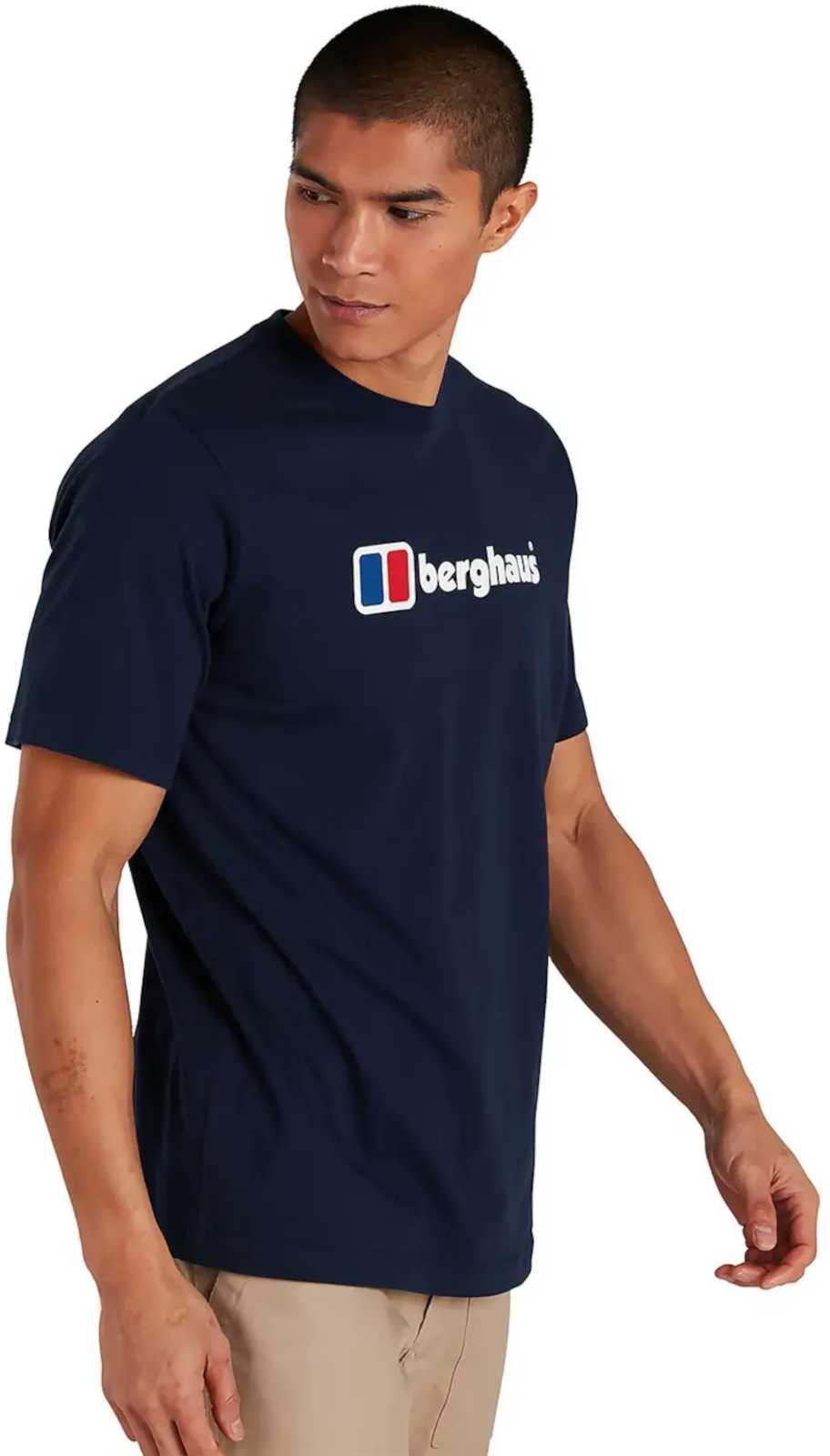 Berghaus Mens Organic Big Classic Logo T-Shirt