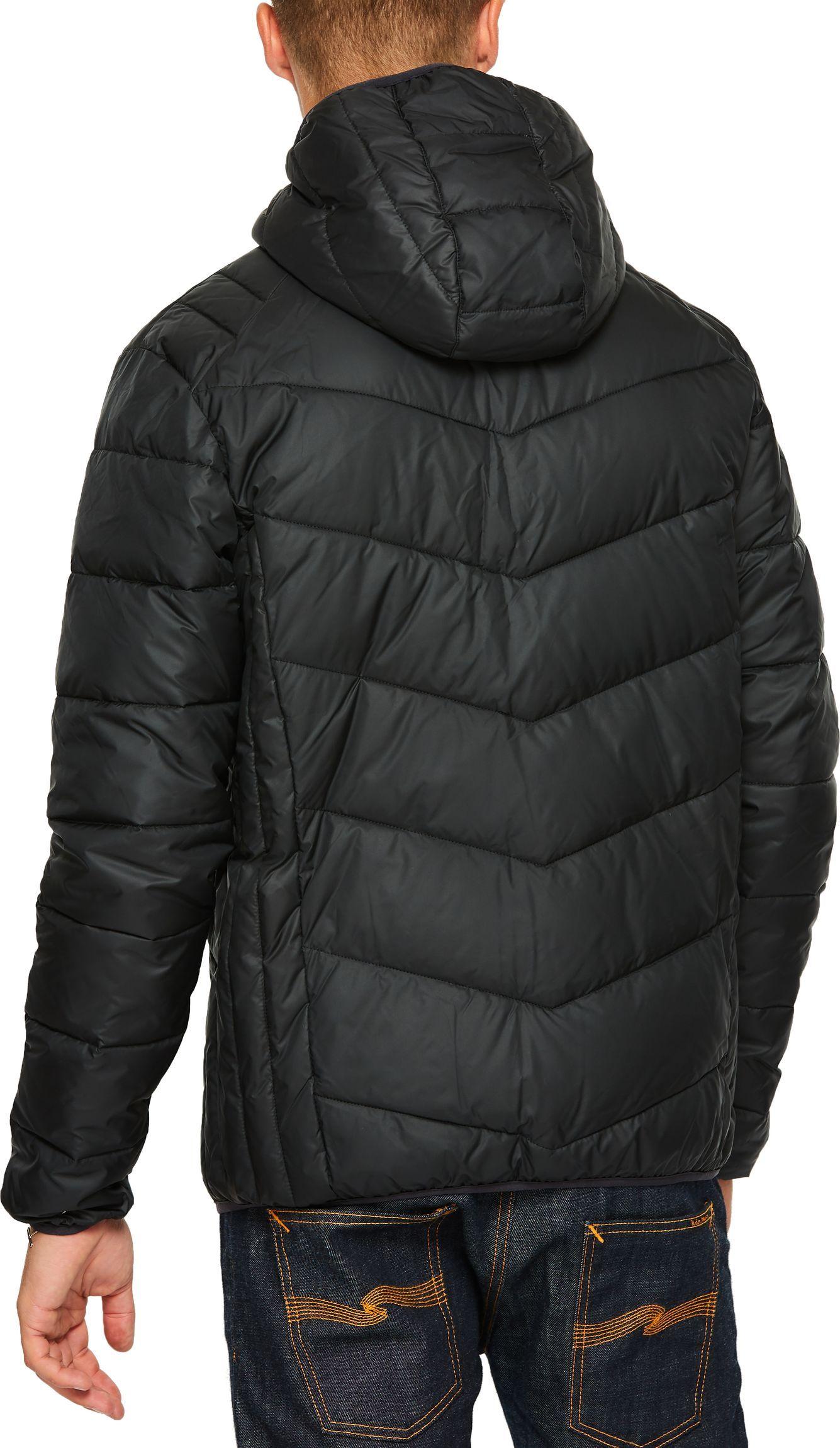 Ellesse Synthetic Ginap Hooded Puffer Jacket Black for Men - Lyst