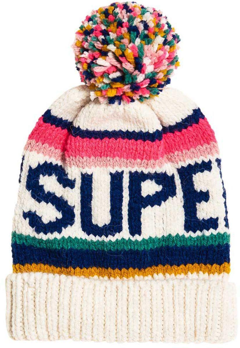 superdry bobble hat