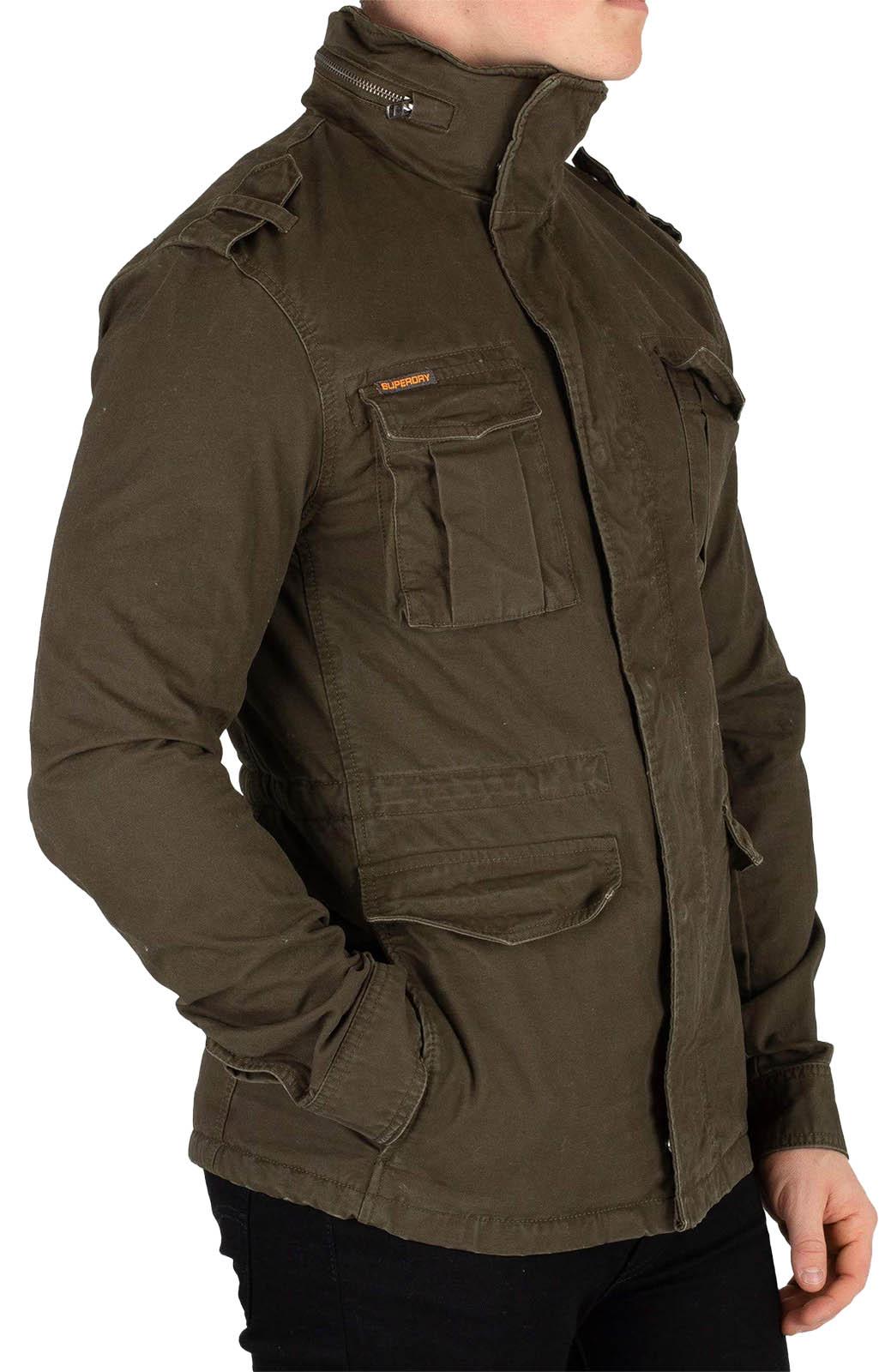 Superdry Rookie Heavy Weather Field Jacket in Khaki (Green) for Men | Lyst  UK