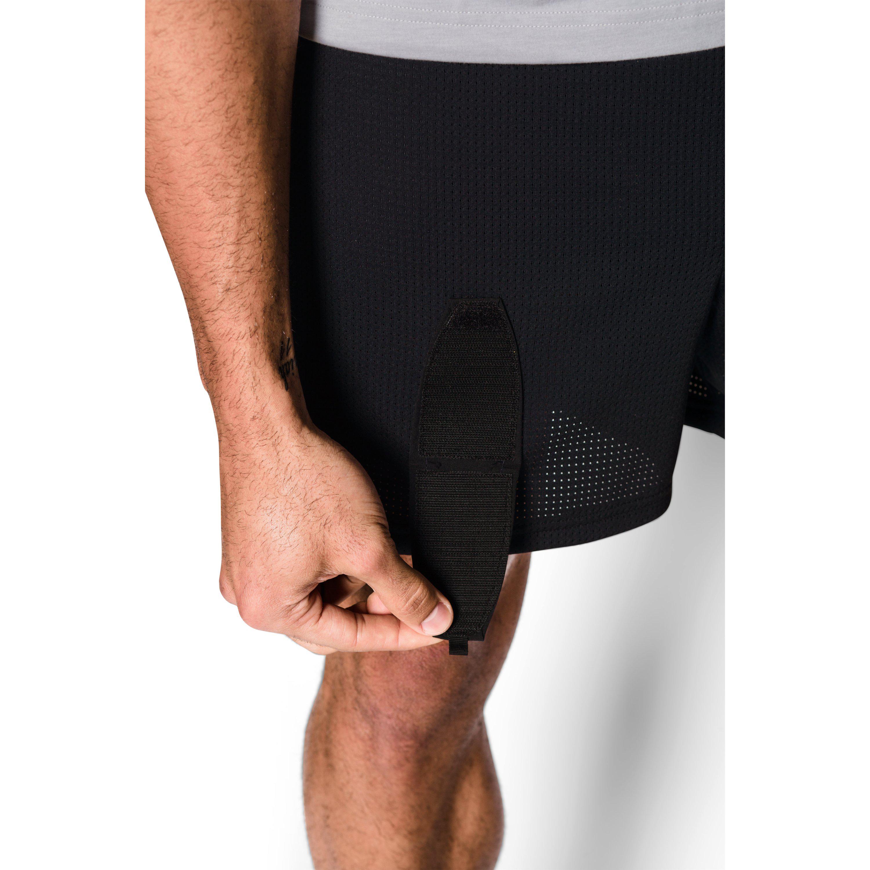 under armour shorts with cup pocket