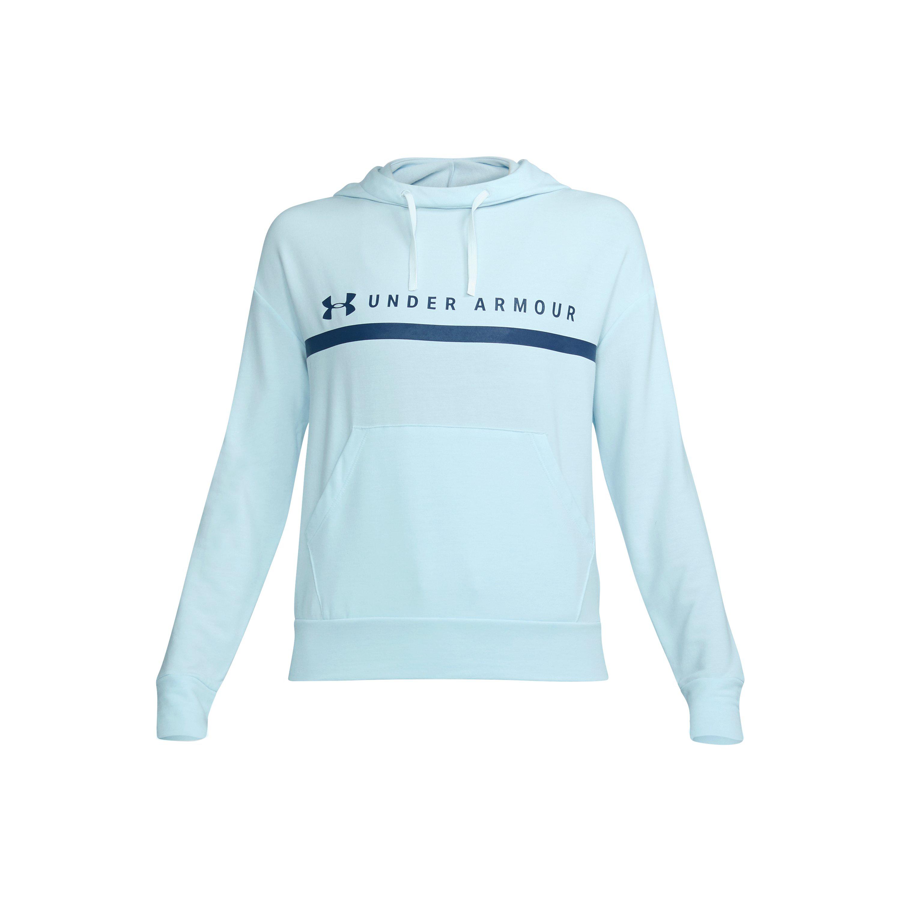 blue womens under armour hoodie