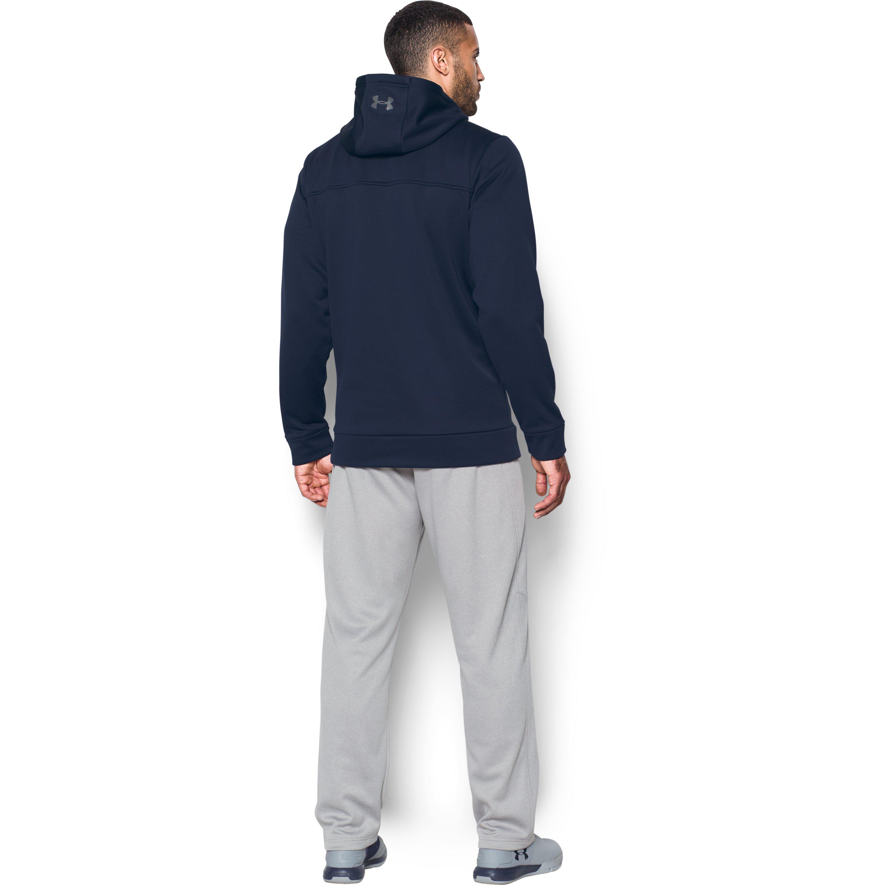 ua storm fleece full zip