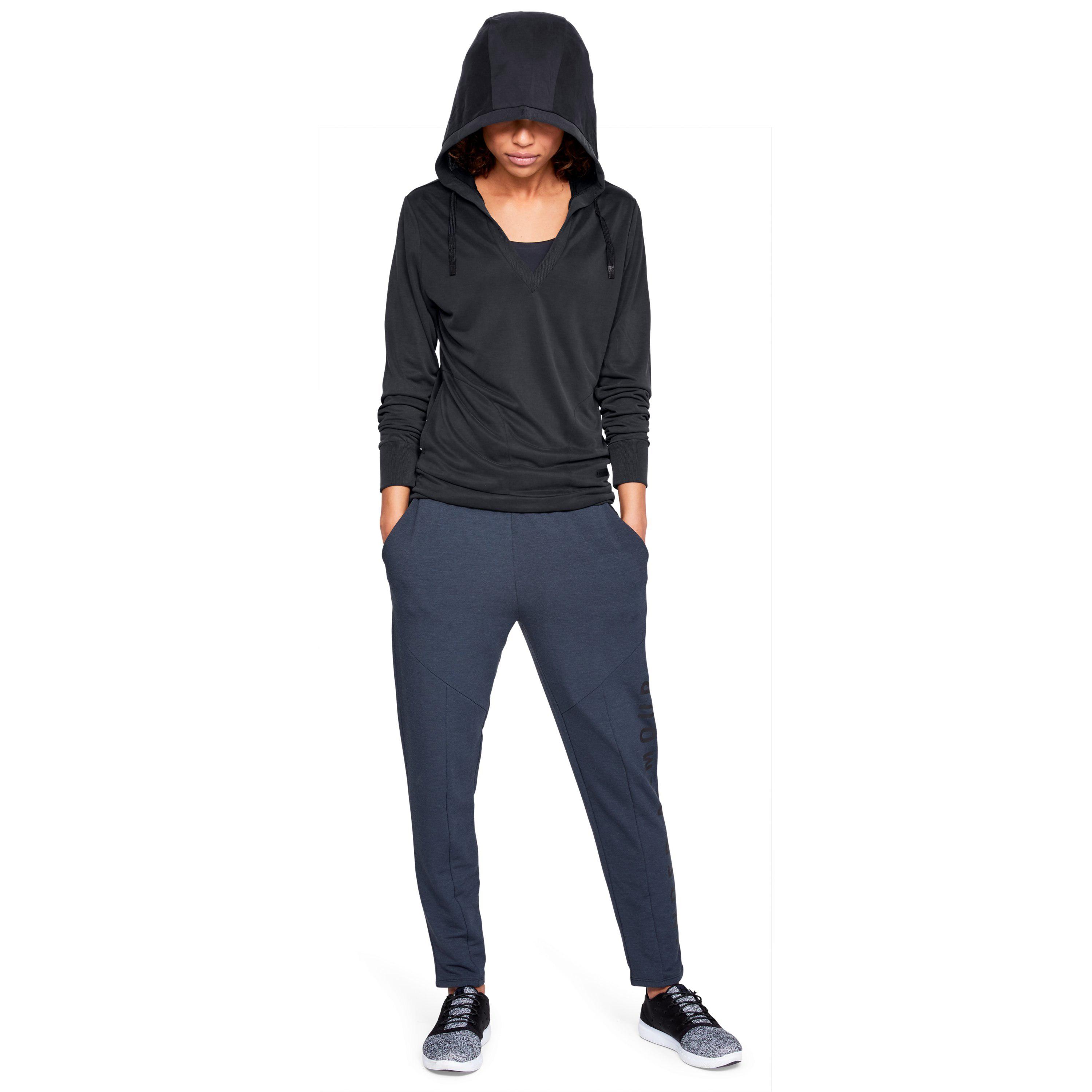 under armour v neck hoodie
