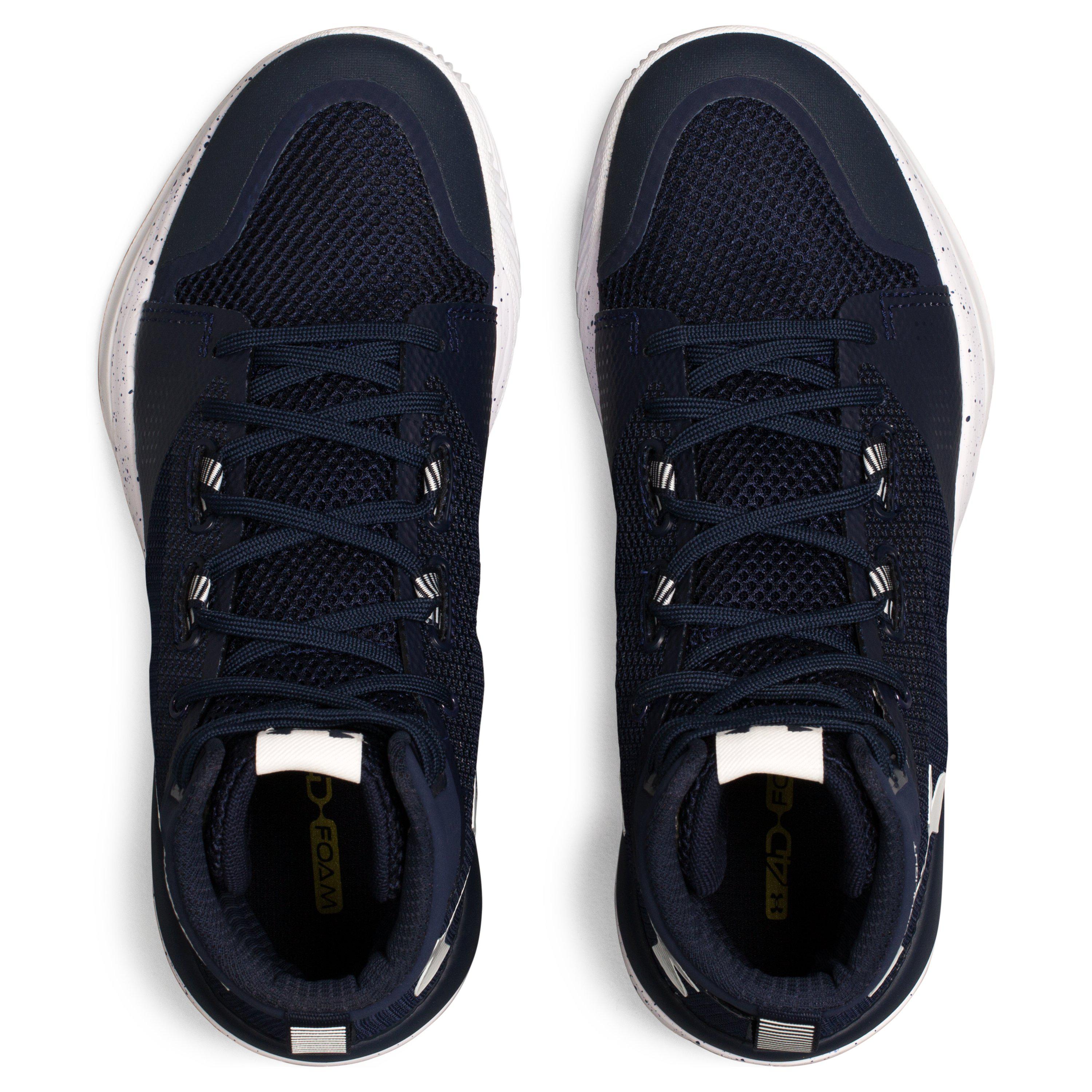 Under Armour Women's Ua Highlight Ace Volleyball Shoes in Midnight Navy ...