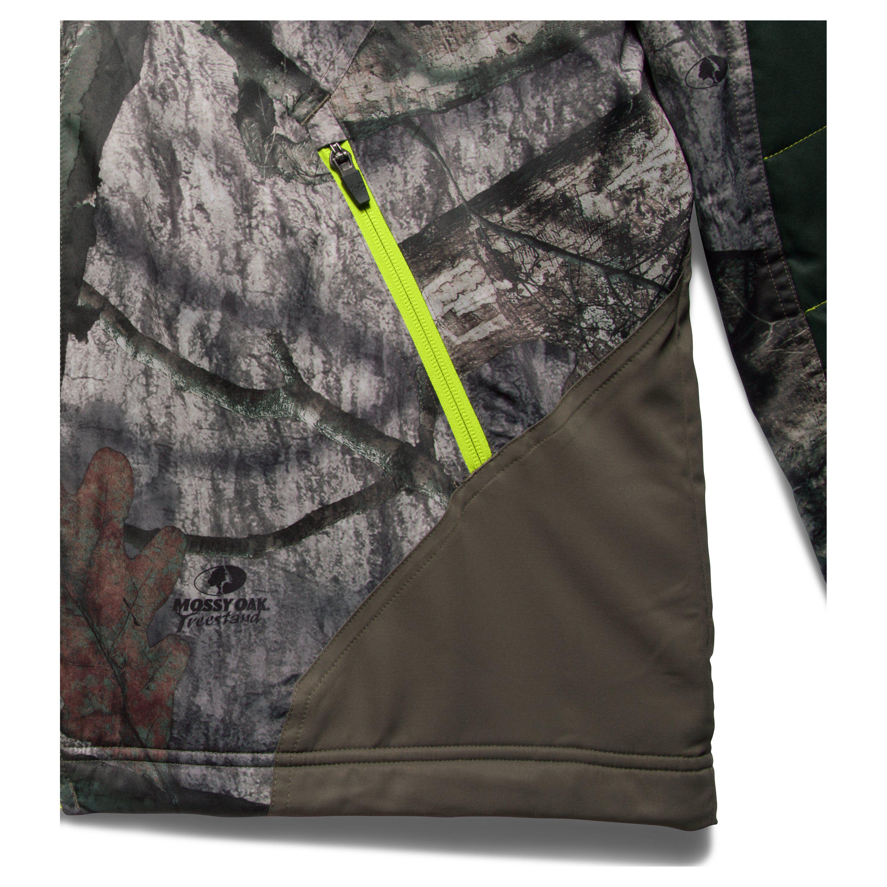 men's ua storm scent control barrier hooded jacket