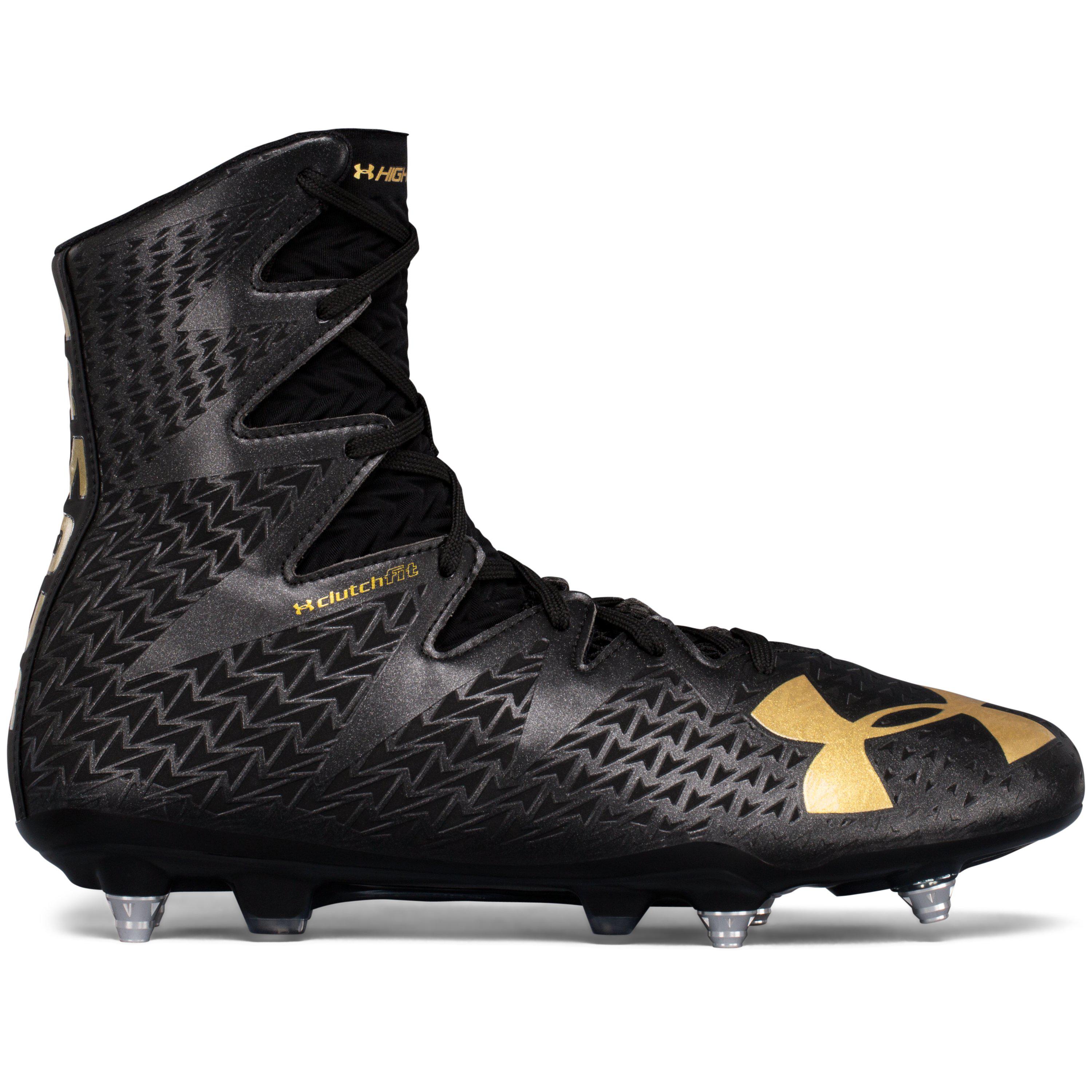 Under Armour Men's Ua Highlight Hybrid Rugby Cleats in Black for Men | Lyst