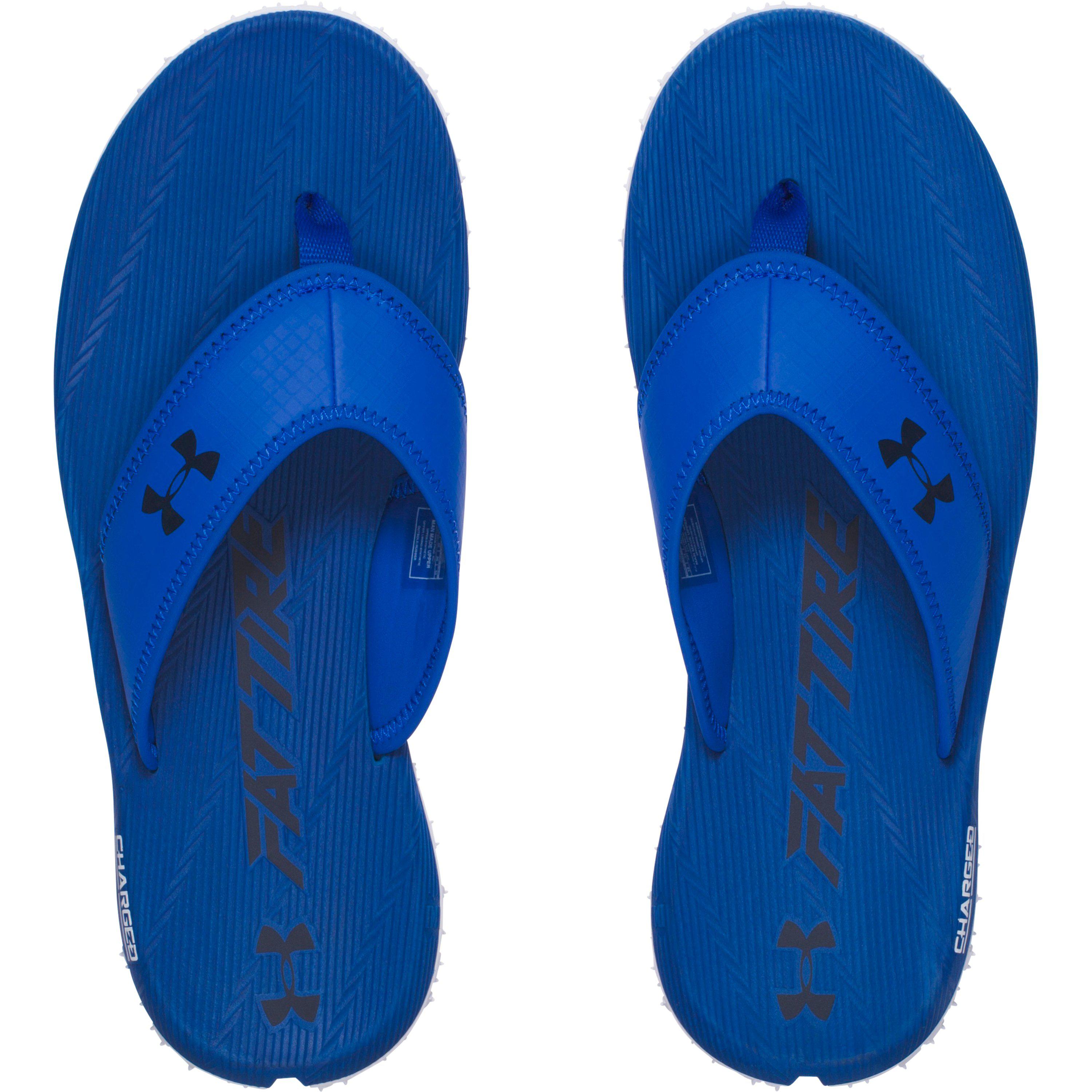 Under Armour Men's Ua Fat Tire Sandals in Blue for Men Lyst