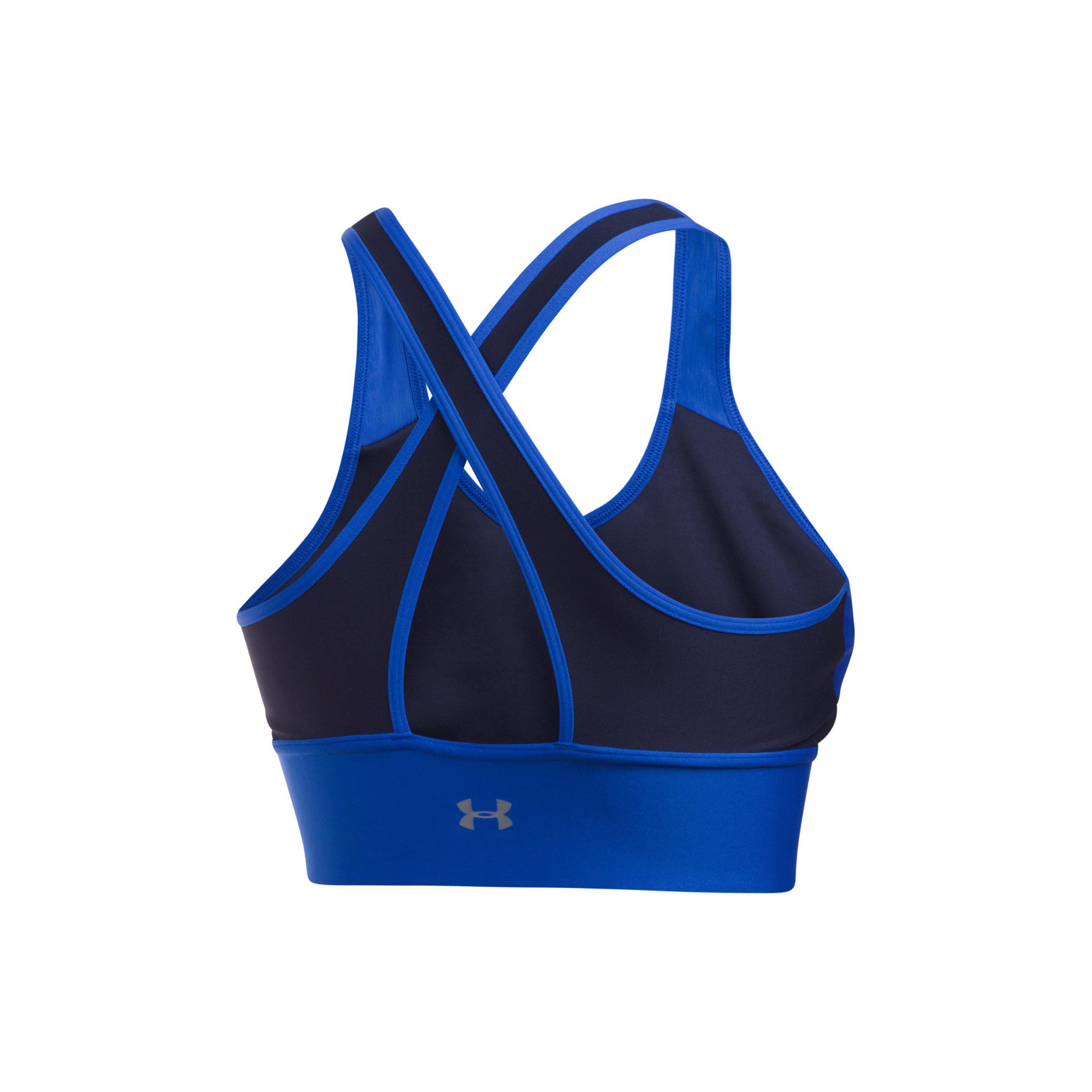 Under Armour Crossback Mid Women's Sports Bra - Midnight Navy