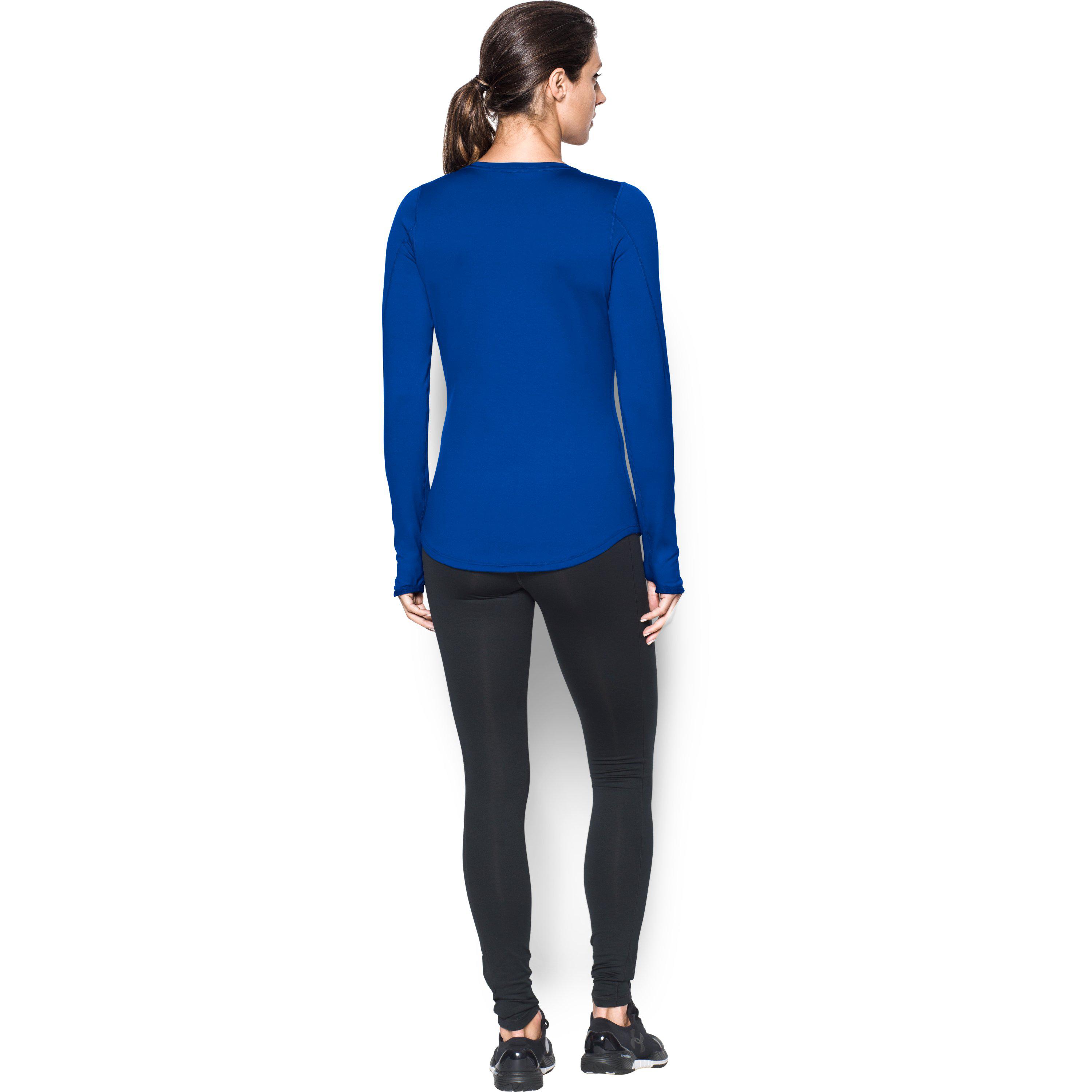 under armour women's fitted coldgear crew