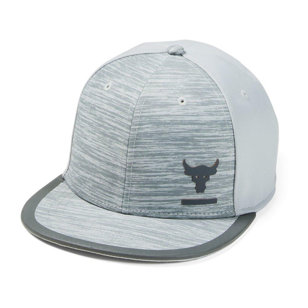 Under Armour Project Rock Atb Flat Brim Cap in Gray for Men | Lyst