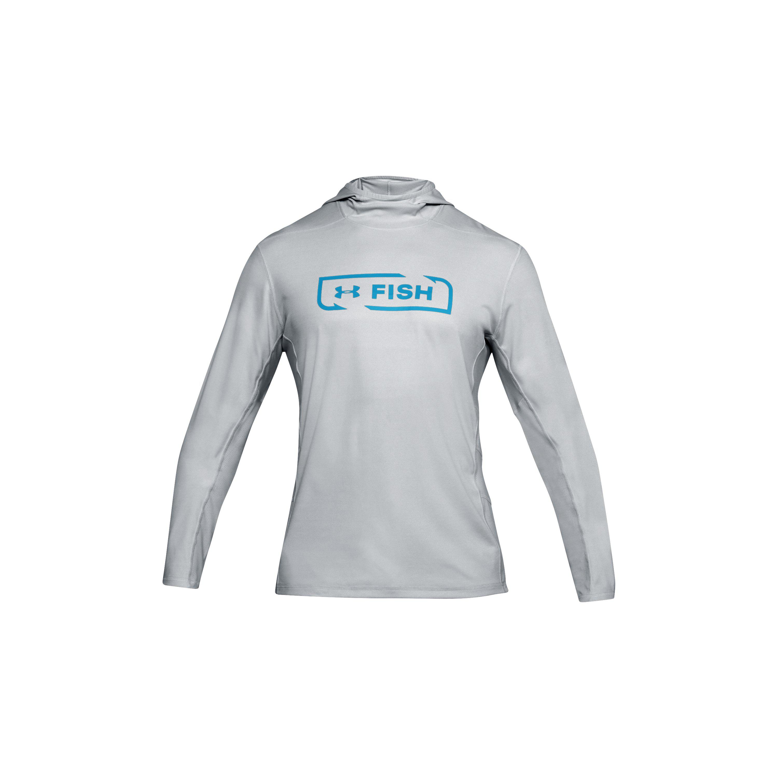 under armour hooded fishing shirt