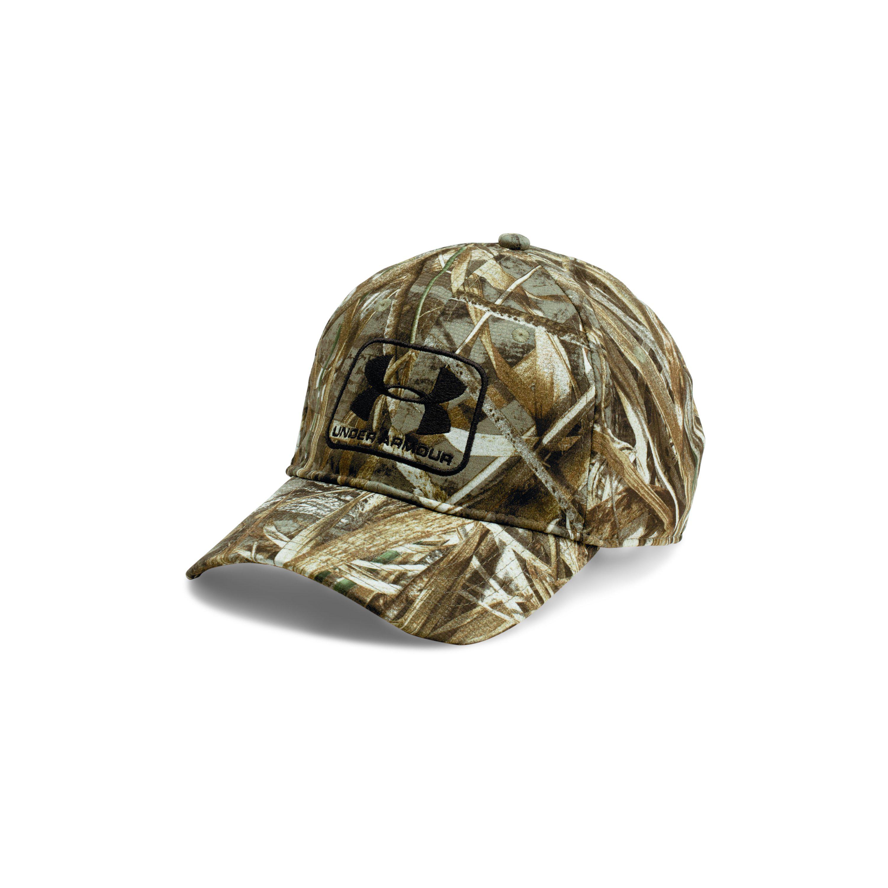 under armour camo stretch fit cap
