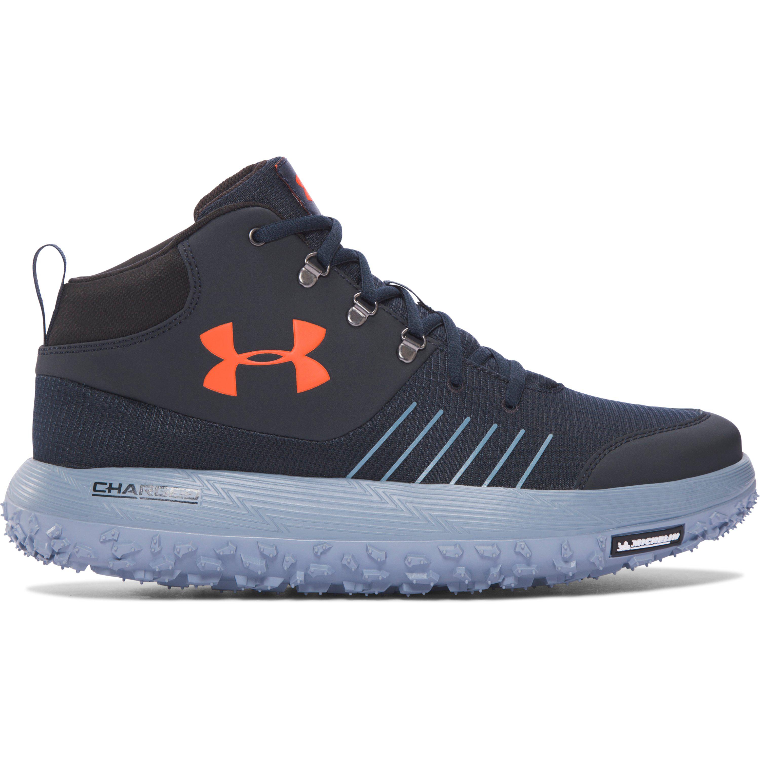 Under Armour Men's Ua Overdrive Fat Tire Hiking Boots in Blue for Men ...