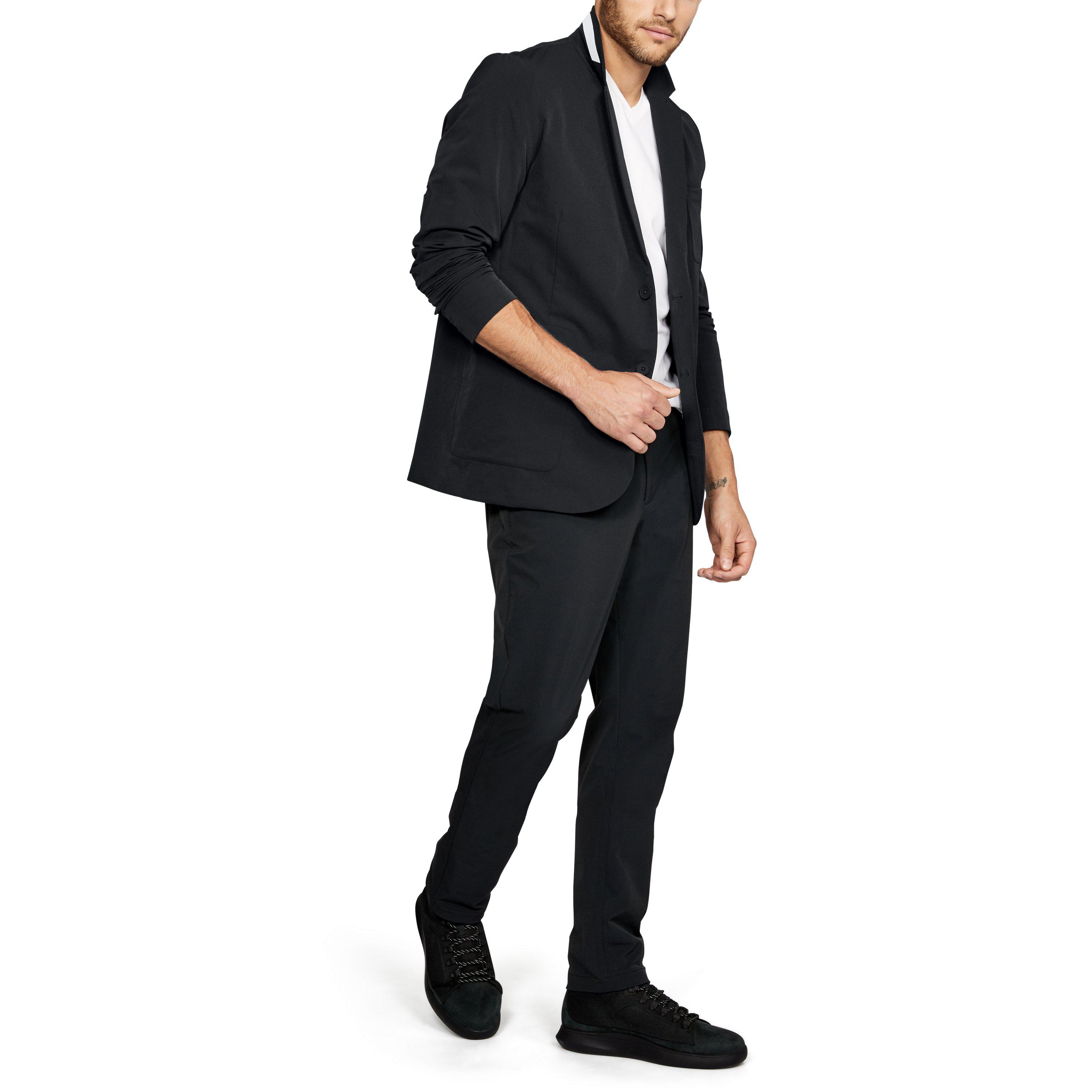 Under Armour Synthetic Men's Uas Draftday Crepe Blazer in Black / (Black)  for Men | Lyst