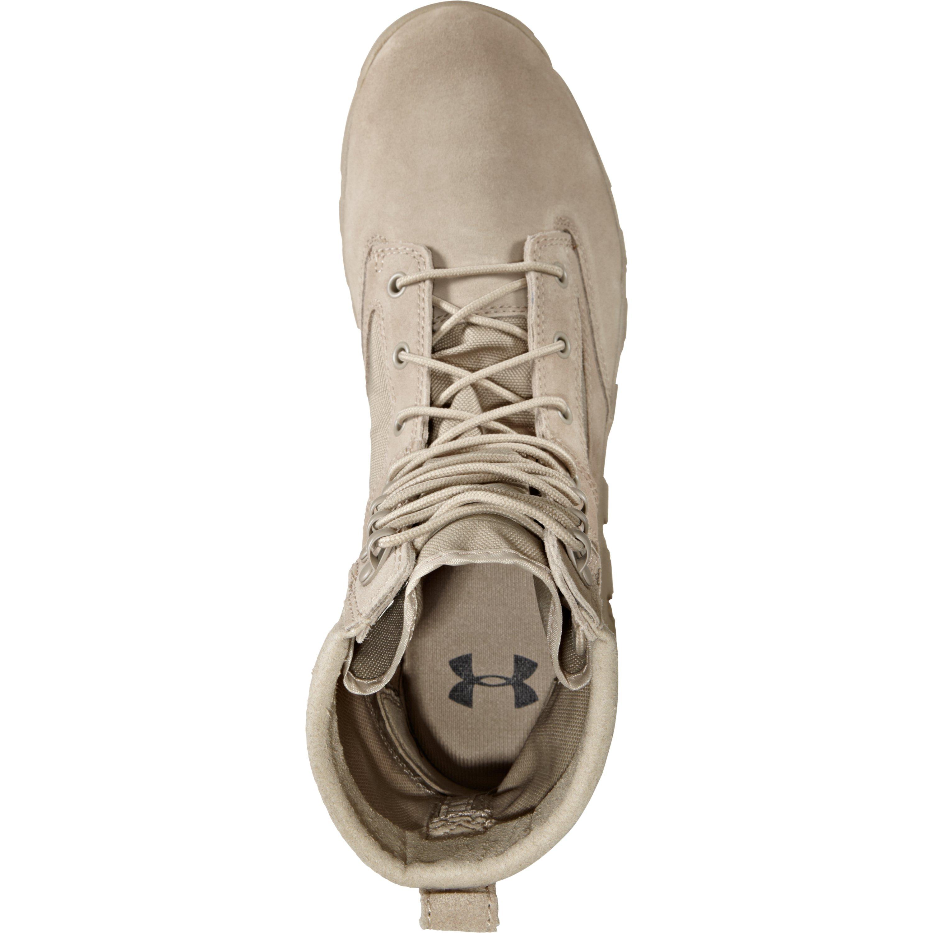 Under Armour Rubber Men's Ua Alegent Tactical Boots in Desert Sand/  (Natural) for Men - Lyst