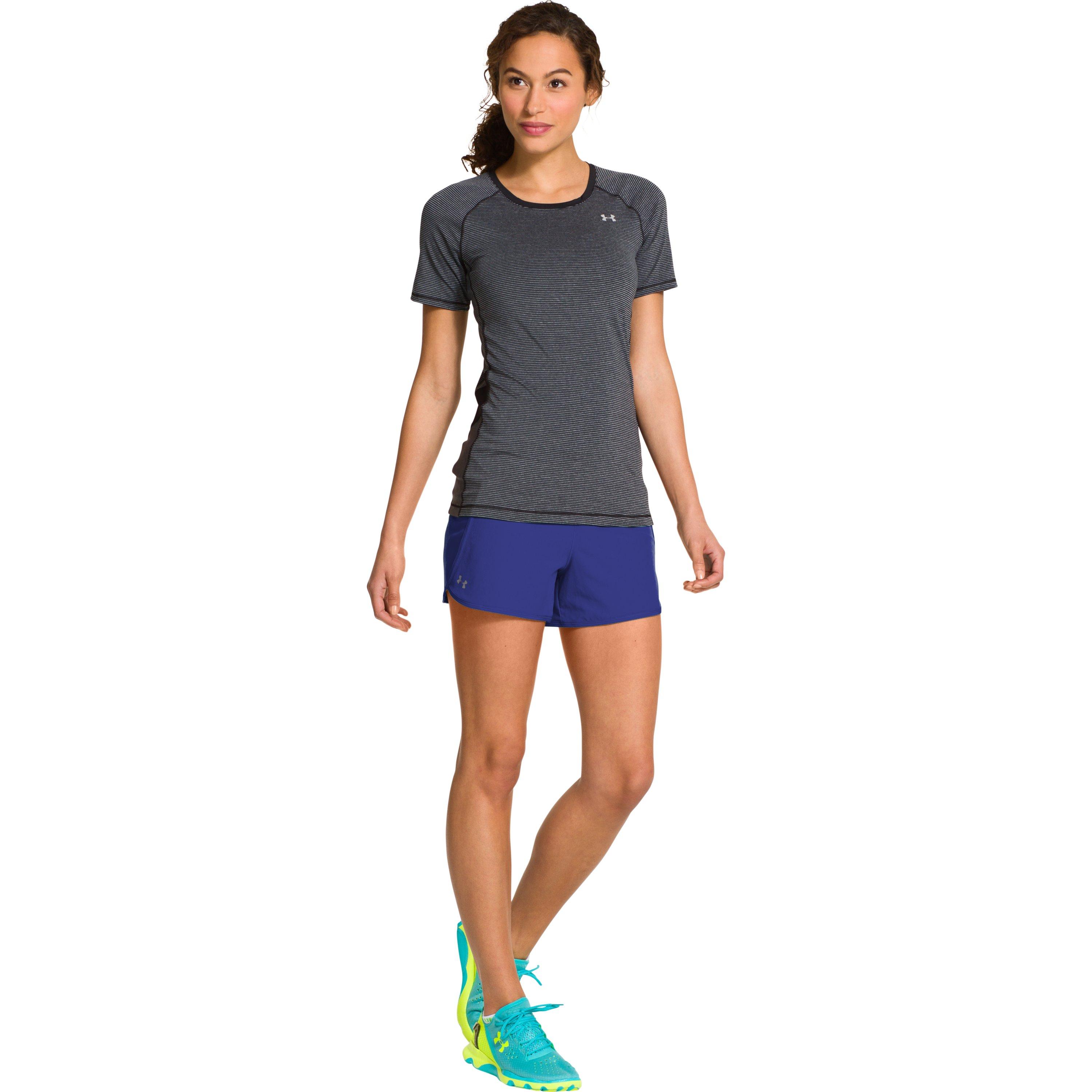 Under Armour Women's Ua Get Going Shorts in Blue - Lyst