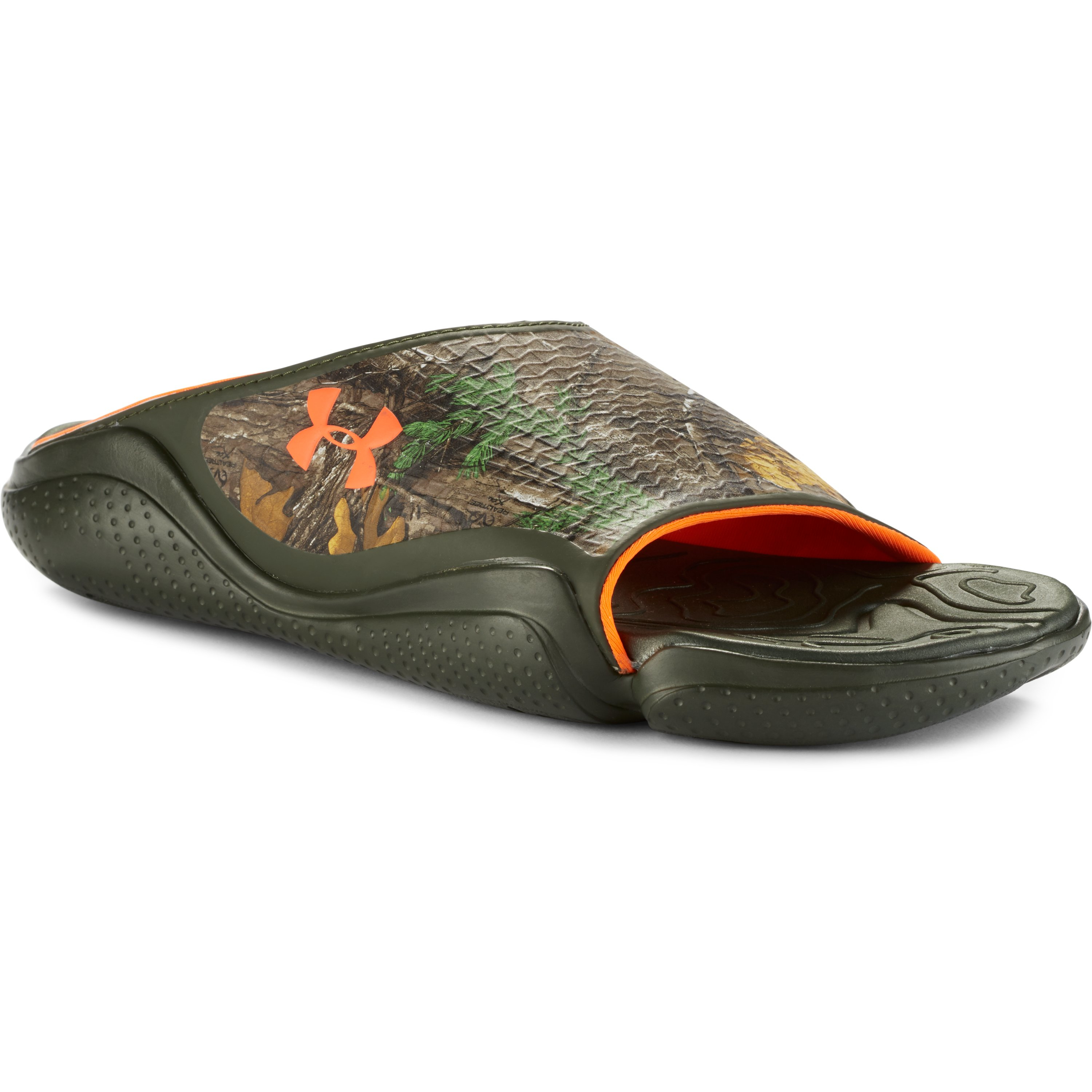Under Armour Men's Ua Compression Ii Camo Sandals in Brown for Men | Lyst