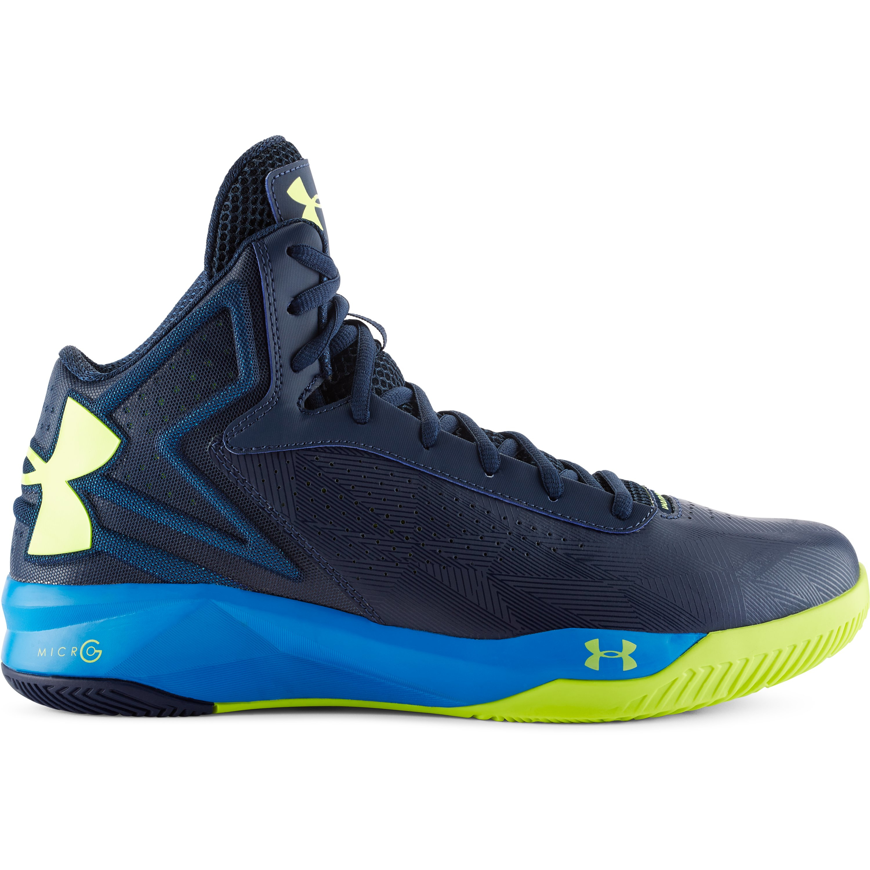 Under Armour Men's Ua Micro G® Torch Basketball Shoes in Blue for Men | Lyst