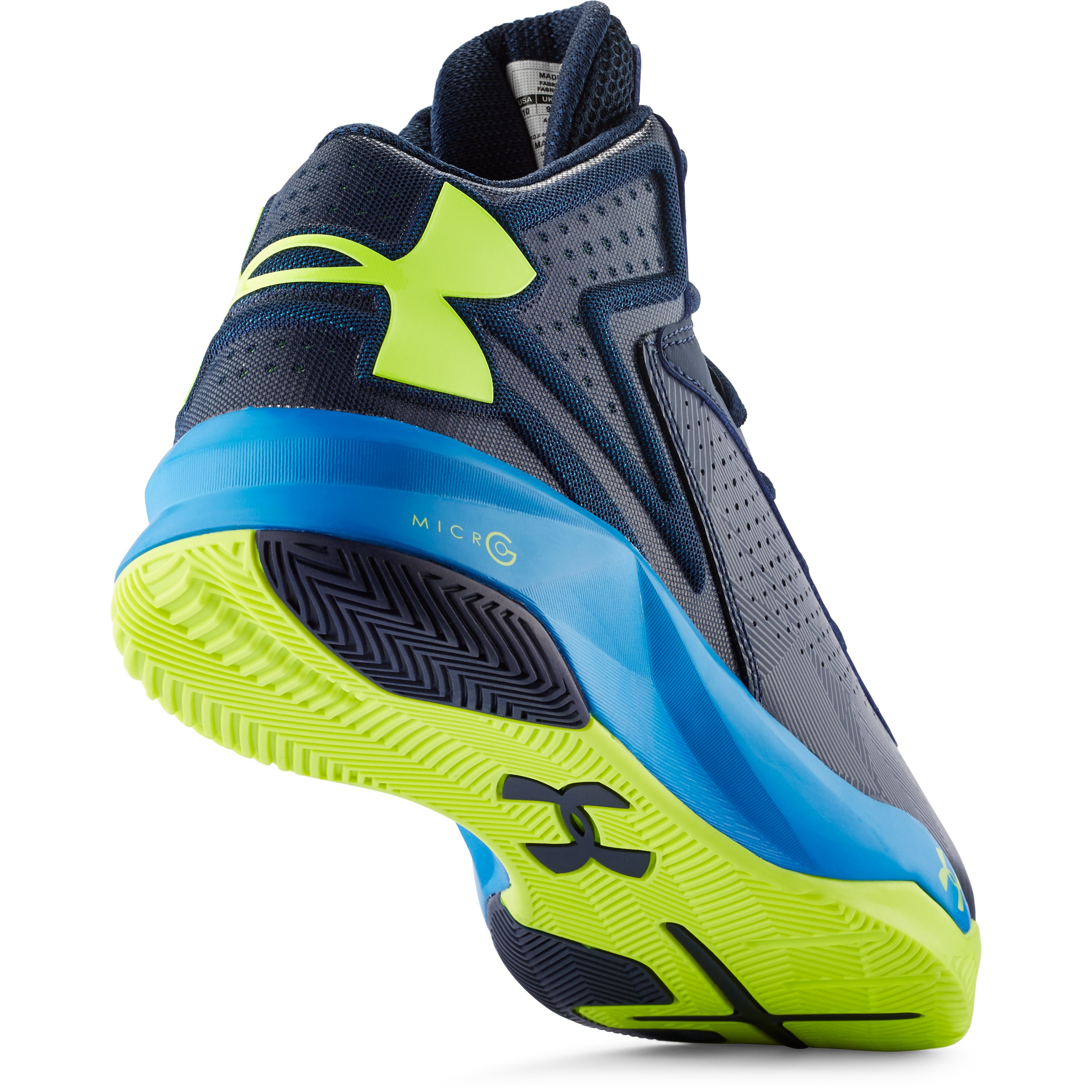 Under Armour Leather Men's Ua Micro G® Torch Basketball Shoes in Blue for  Men | Lyst