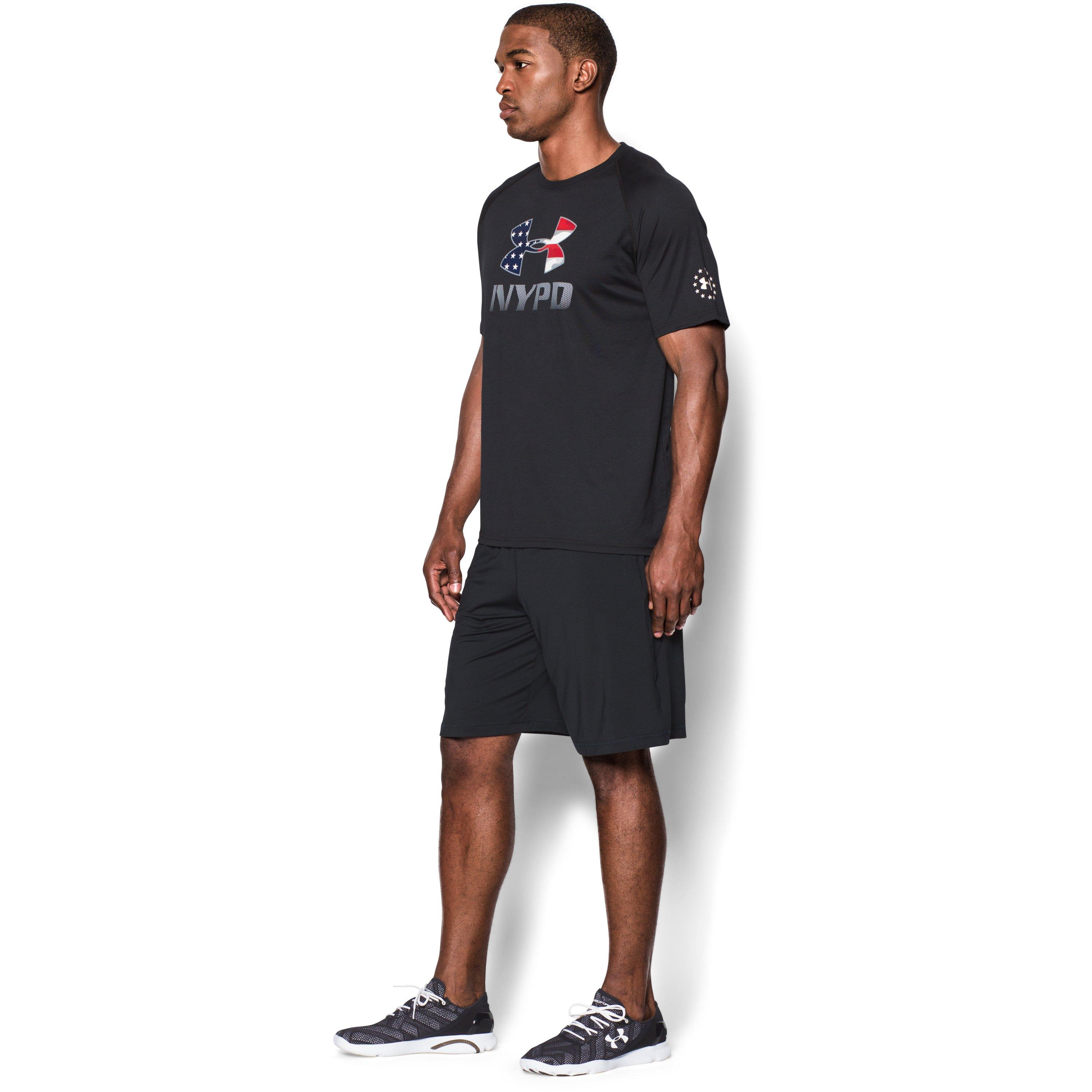 Under Armour Men's Ua Freedom Nypd Training Shirt in Black for Men | Lyst  Canada