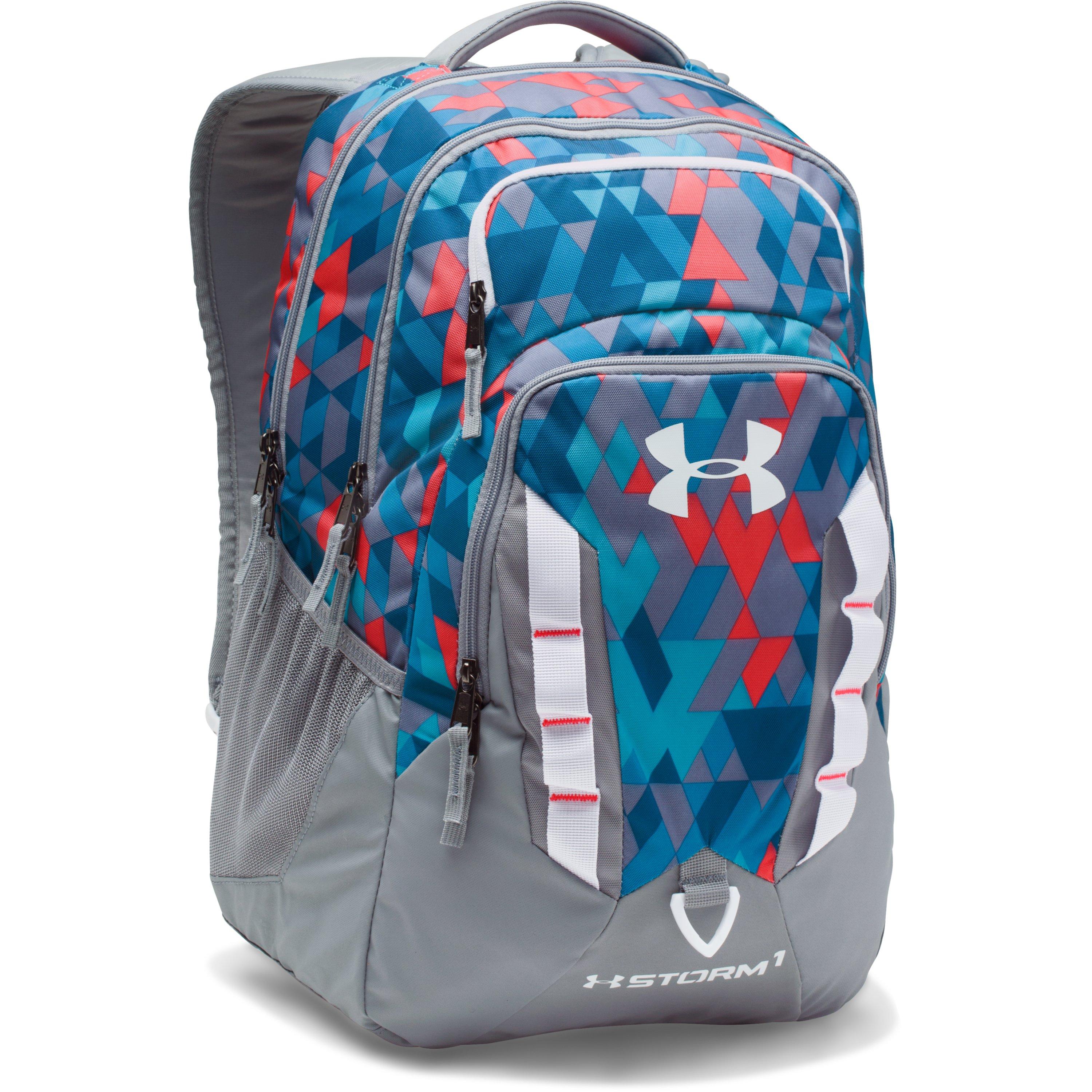 under armour storm recruit backpack blue