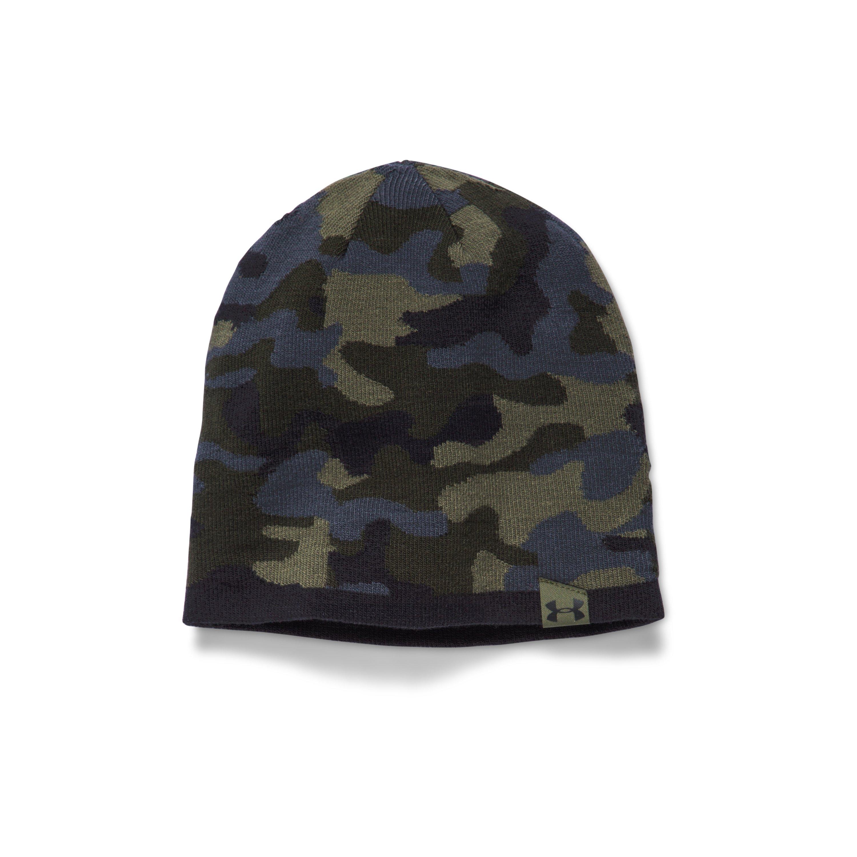 under armour camouflage beanie