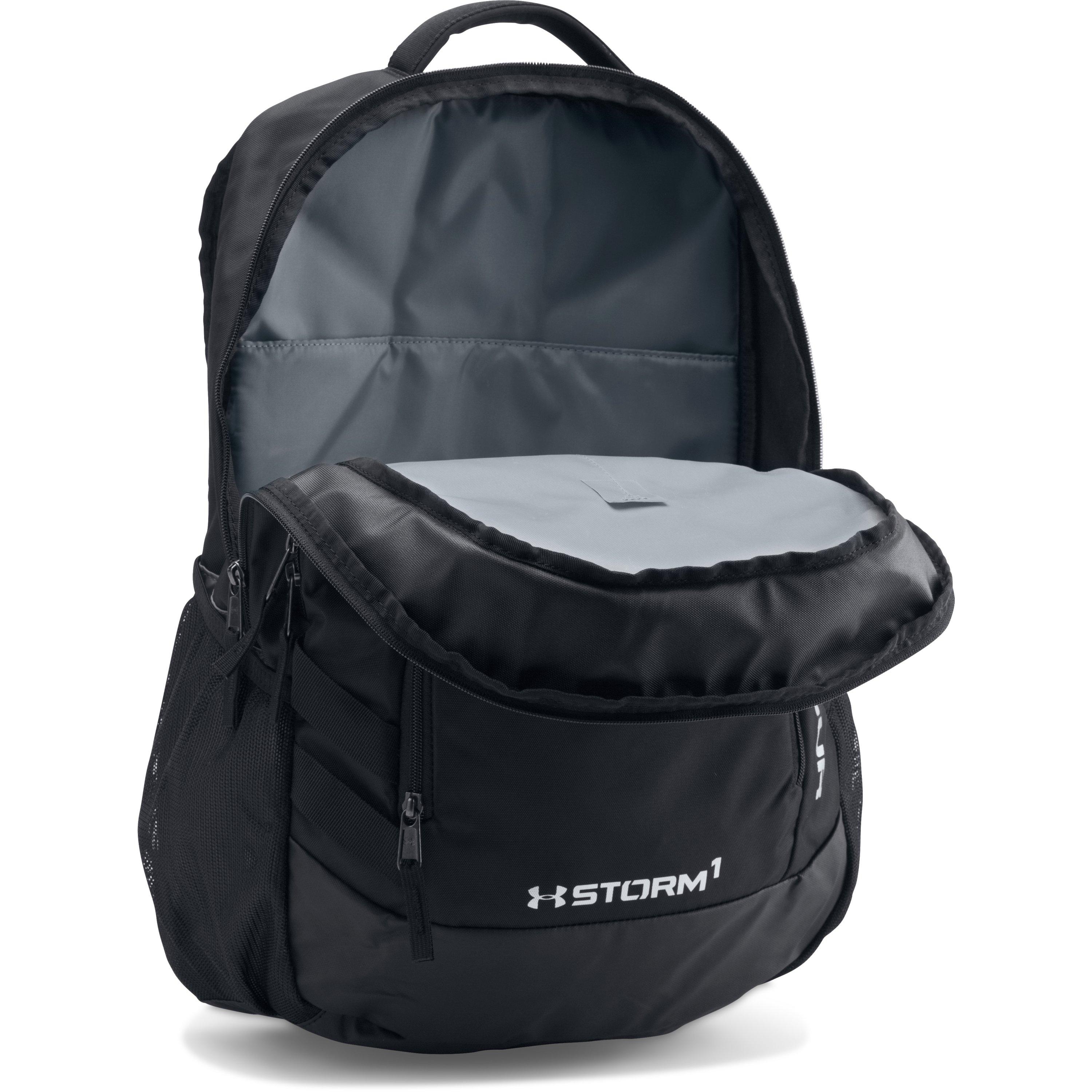 Under Armour Ua Hustle Backpack in Black for | Lyst