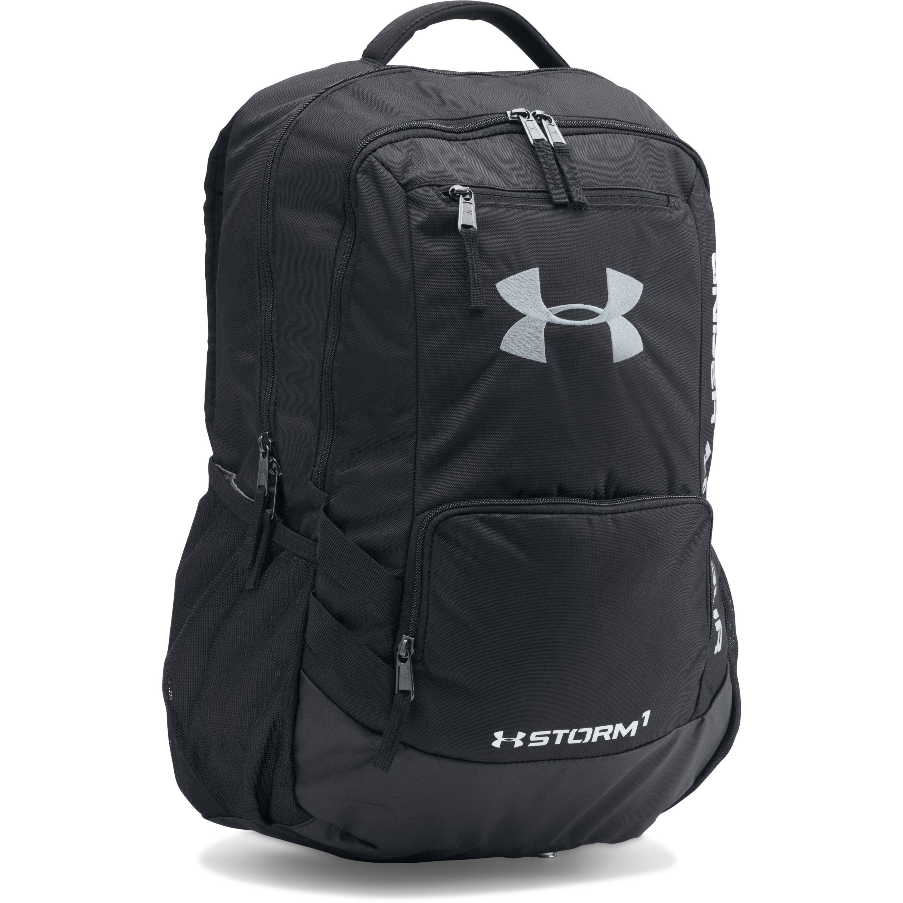 Armour Ua Storm Hustle Ii Backpack in Black for | Lyst