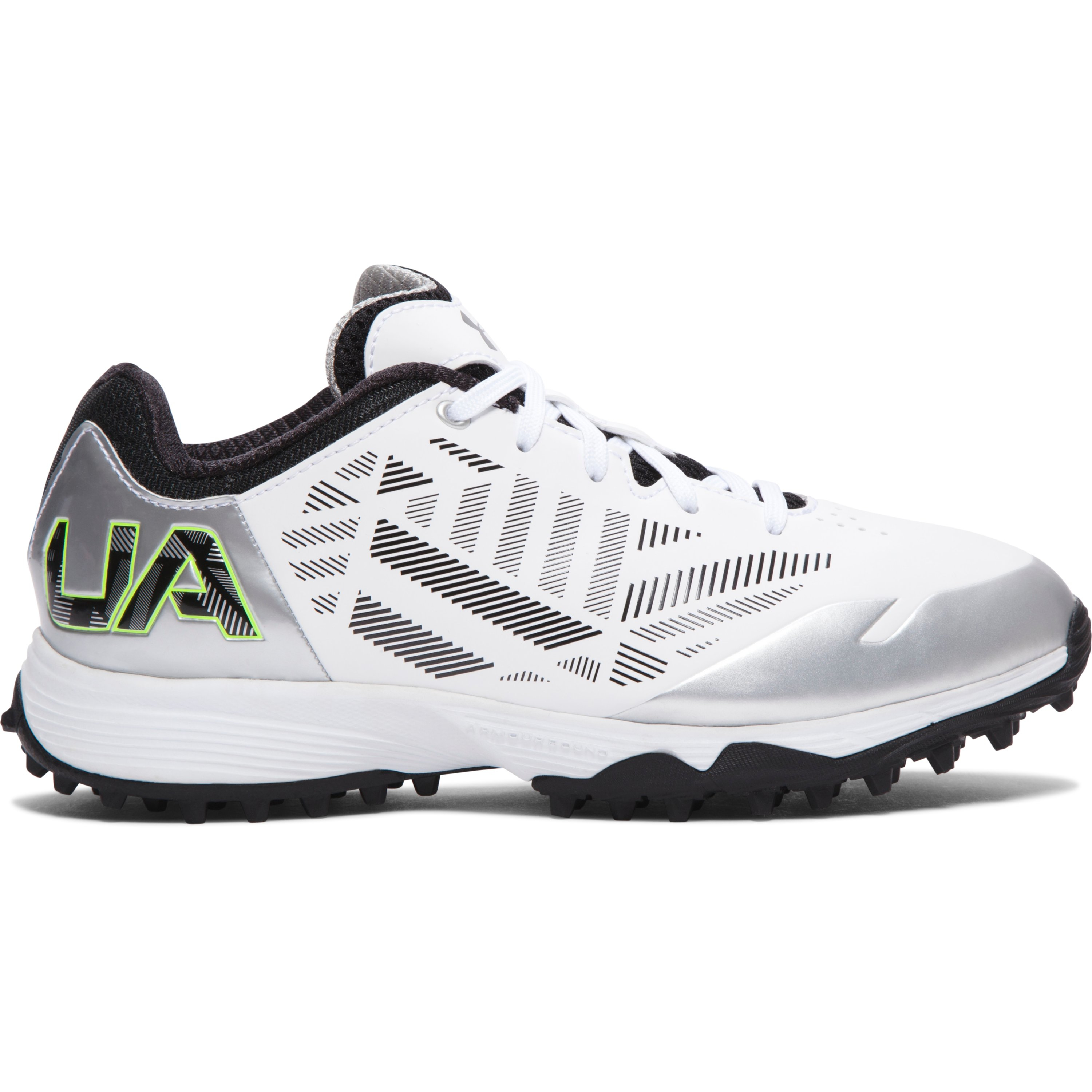 Under Armour Synthetic Womenâs Ua Finisher Ii Turf Shoes in White - Lyst