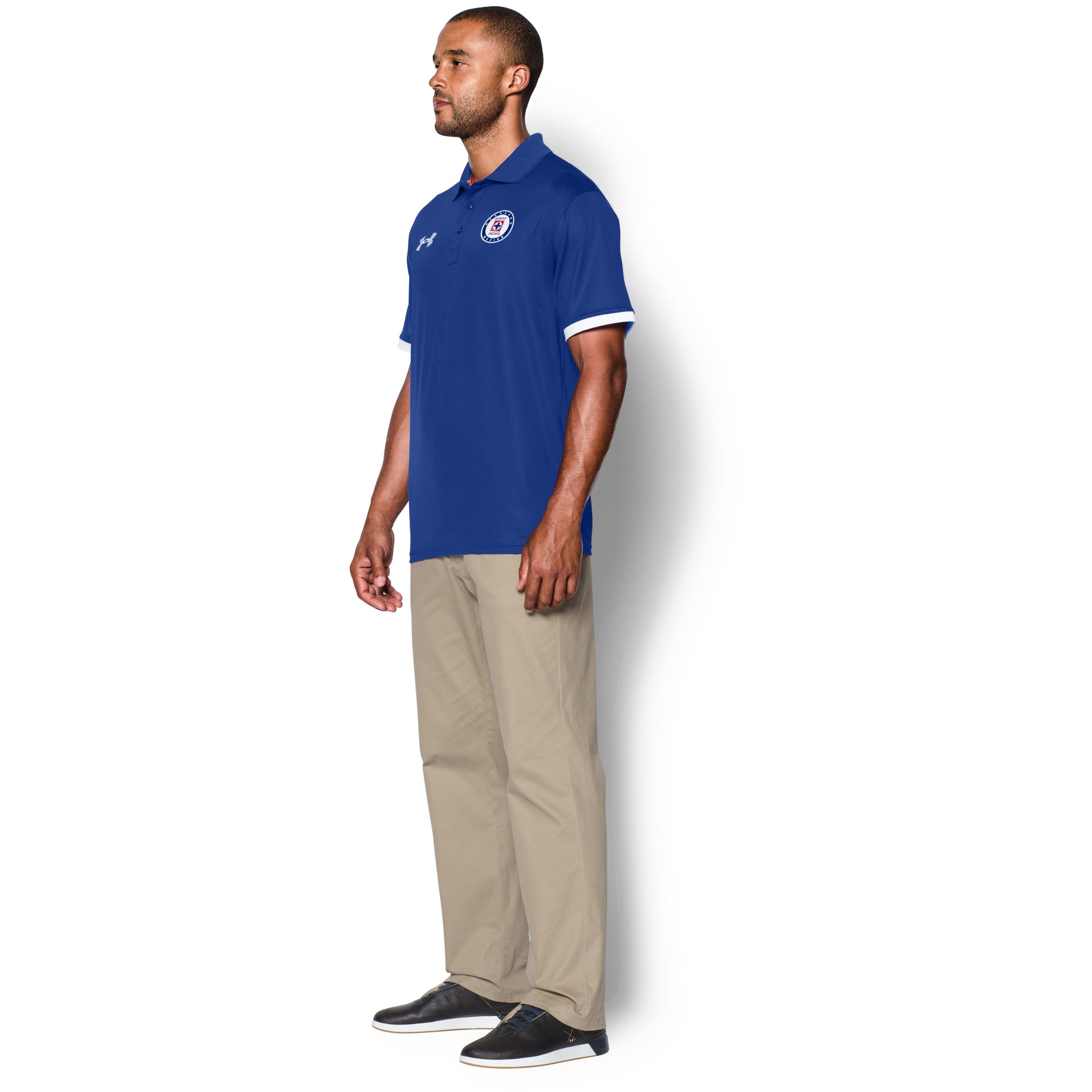 Under Armour Men's Cruz Azul Ua Polo in Blue for Men | Lyst