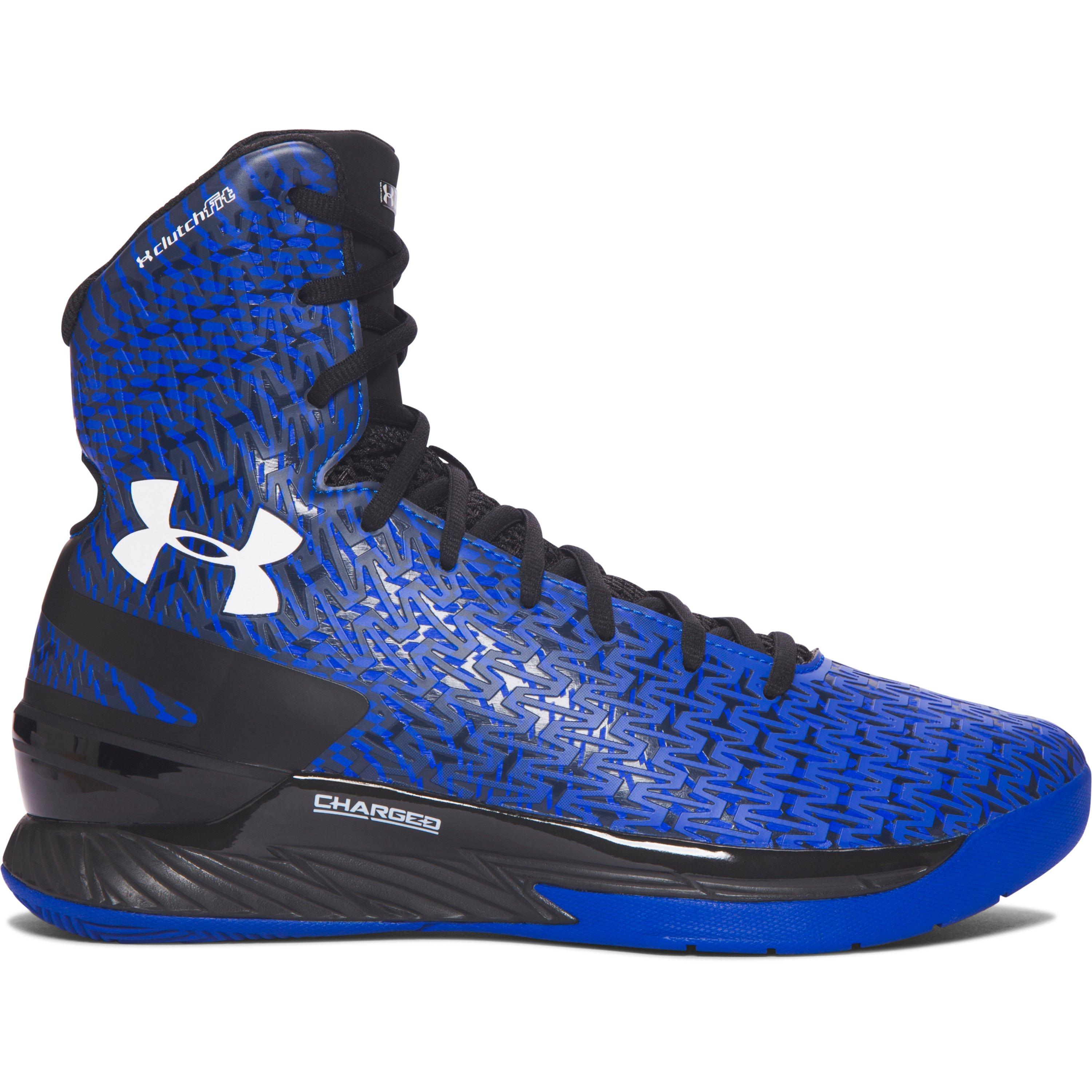 Under Armour Men's Ua Clutchfittm Drive Highlight Basketball Shoes in Blue for | Lyst