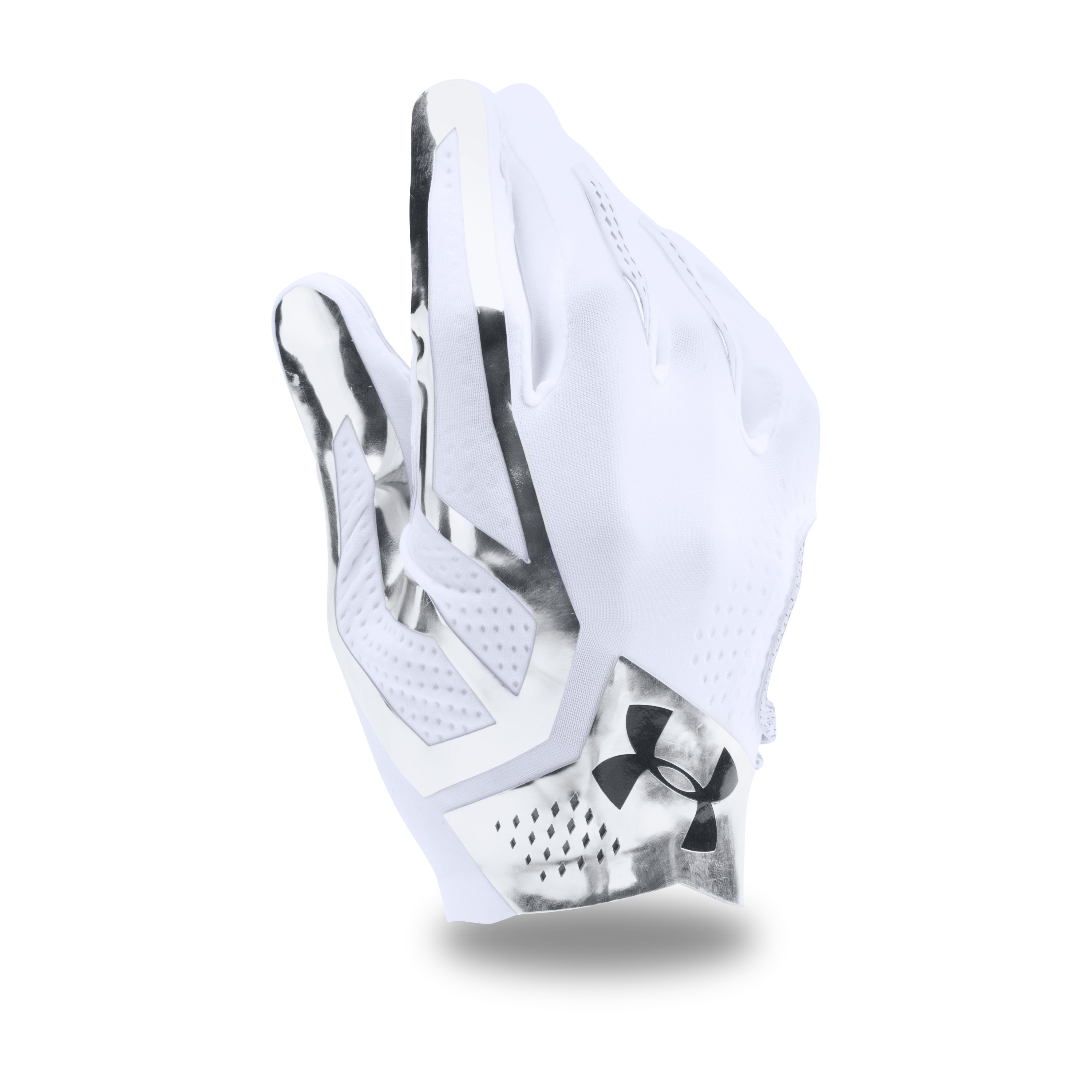 Lyst Under Armour Men's Ua Spotlight Football Gloves in White for Men