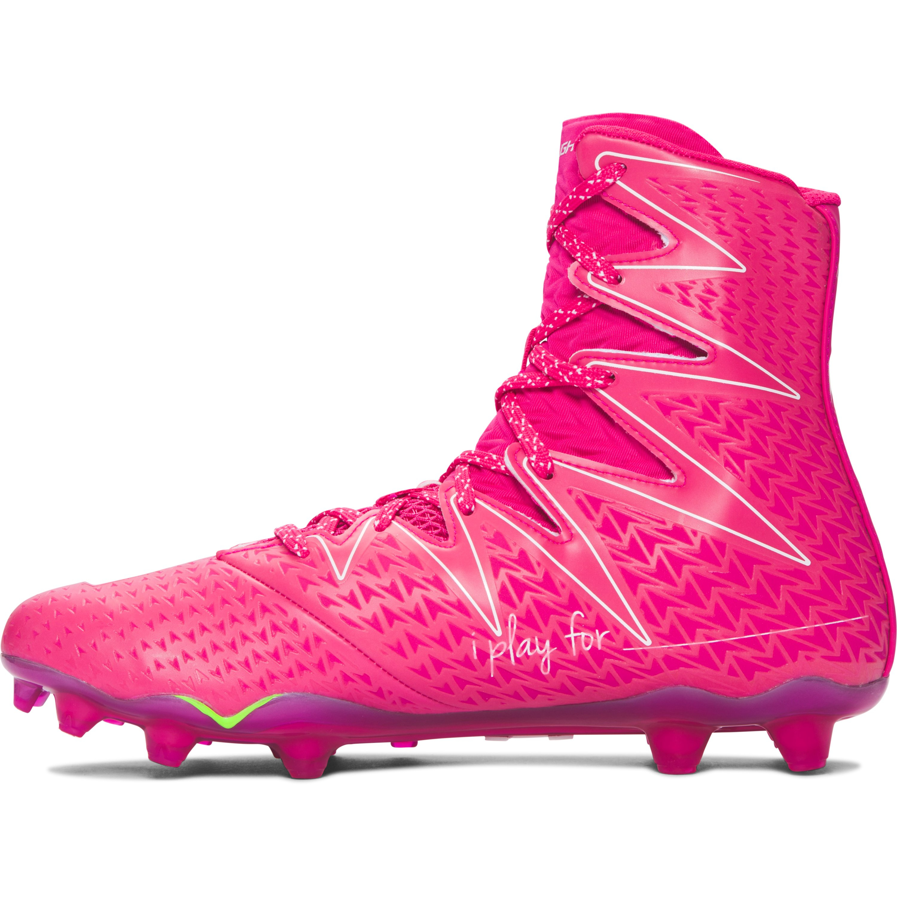 pink lacrosse cleats