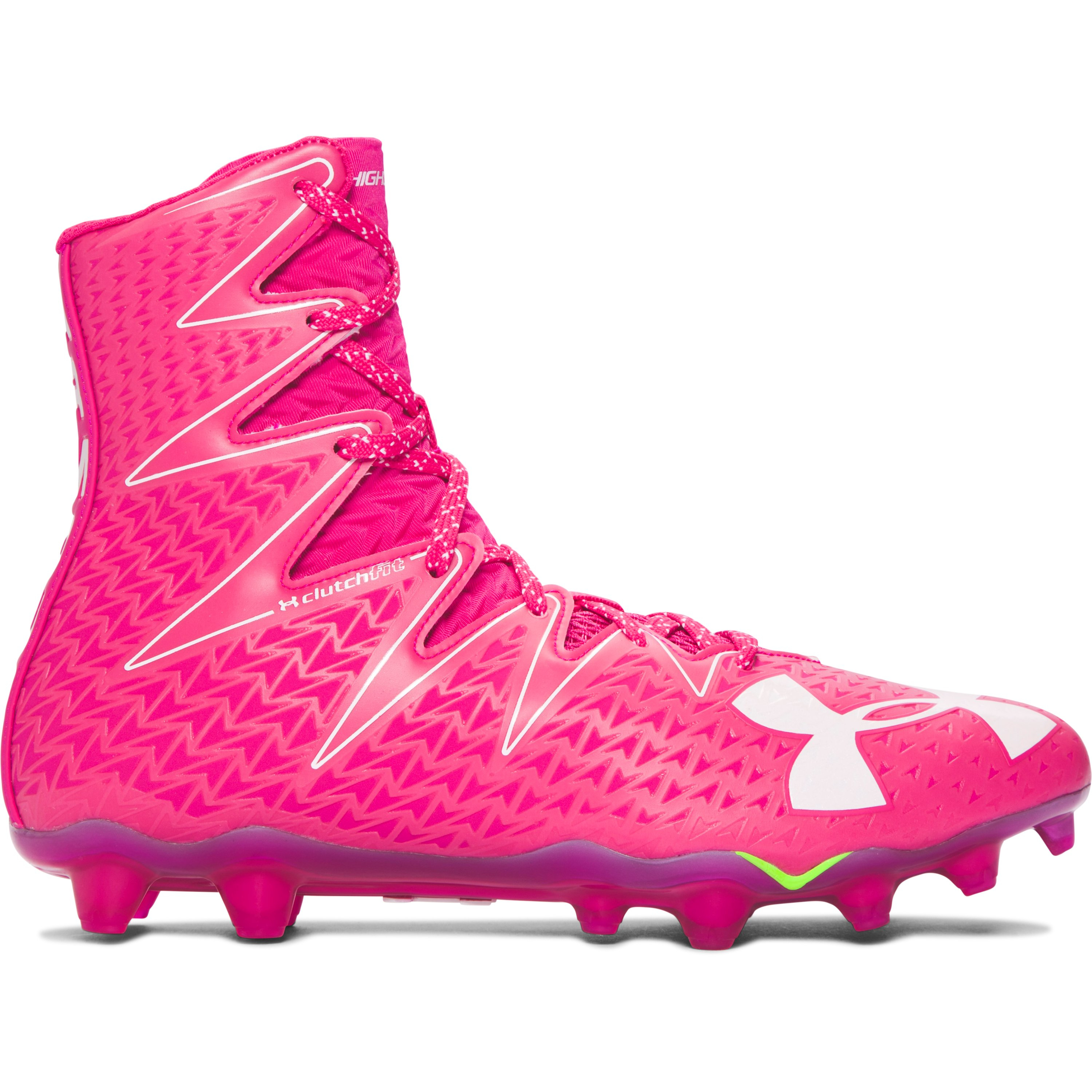 Under Armour Men's Ua Highlight Football Cleats – Limited Edition in Pink  for Men | Lyst