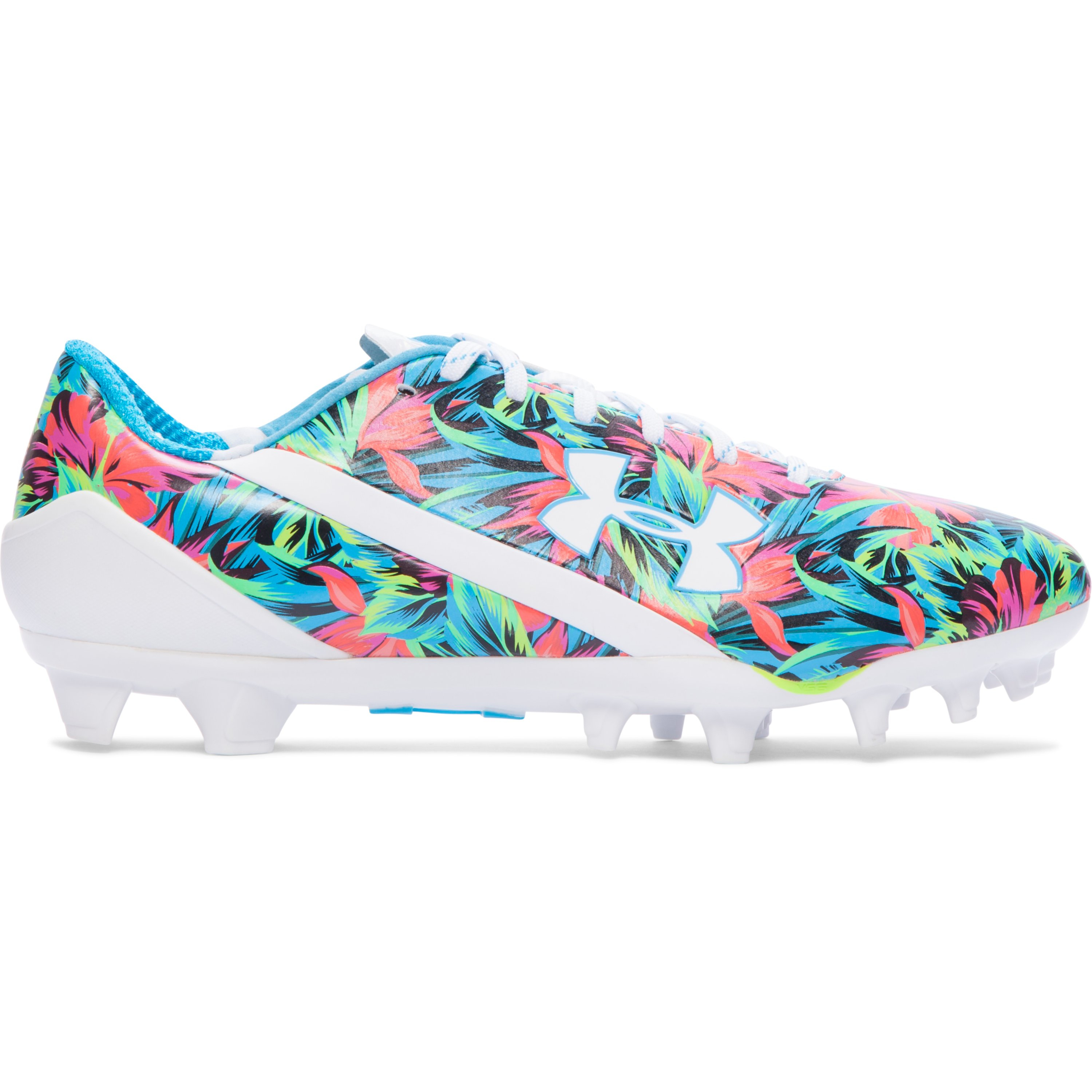 under armour floral cleats